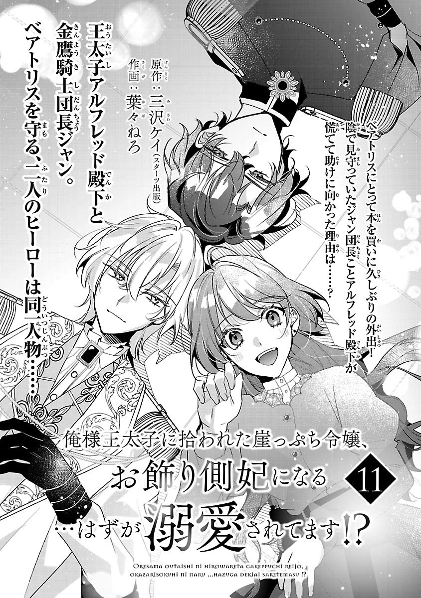 俺様王太子に拾われた崖っぷち令嬢、お飾り側妃になる…はずが溺愛されています!? 第11話 - 1
