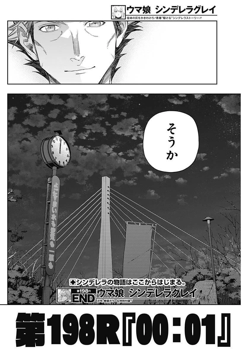 ウマ娘シンデレラグレイ 第198話 - 18