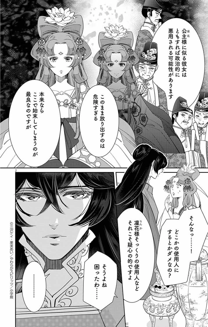 後宮の影公主～呪術師は謎を読む～ 第2話 - 2