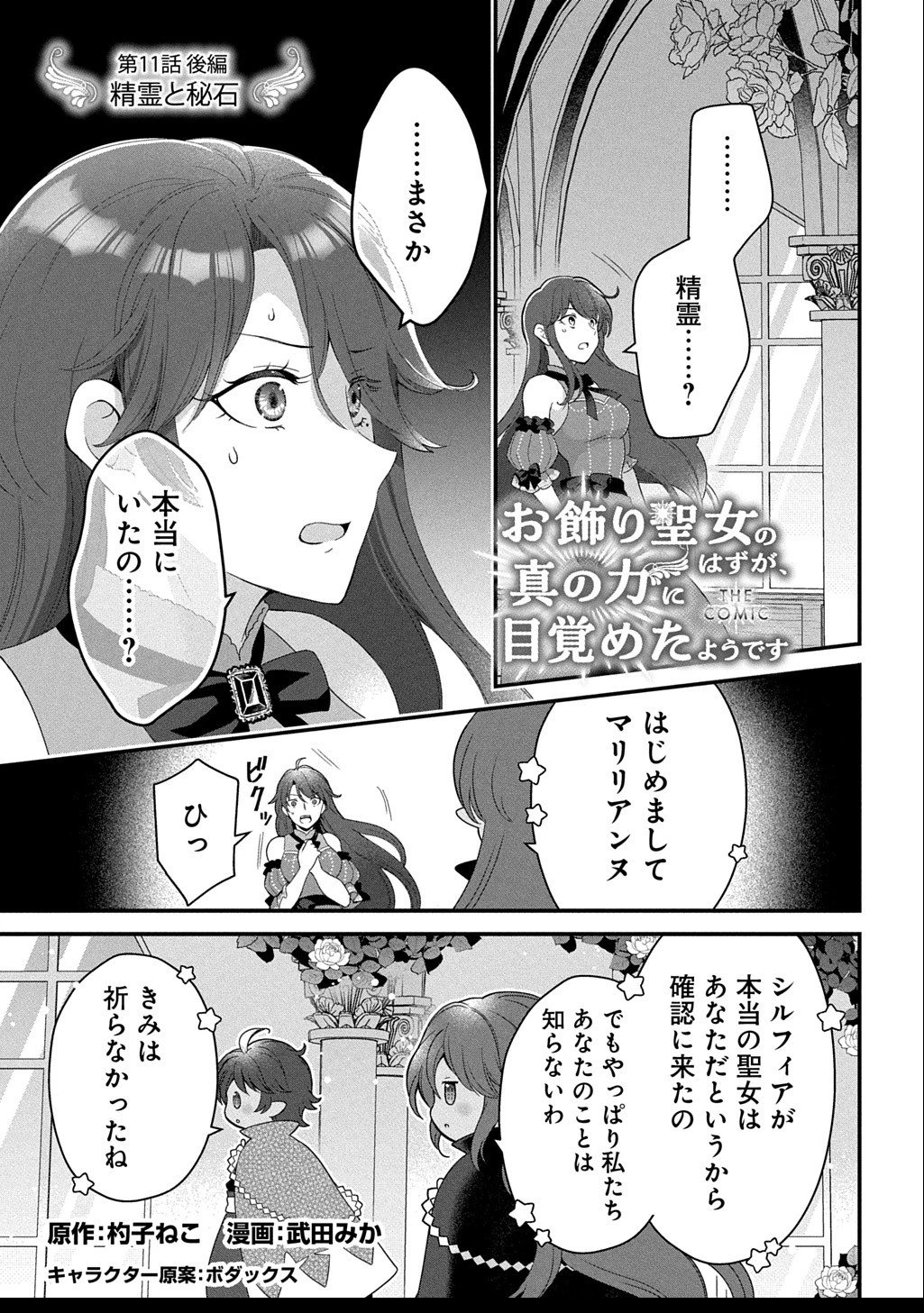 お飾り聖女のはずが、真の力に目覚めたようです THE COMIC 第11話 - 1