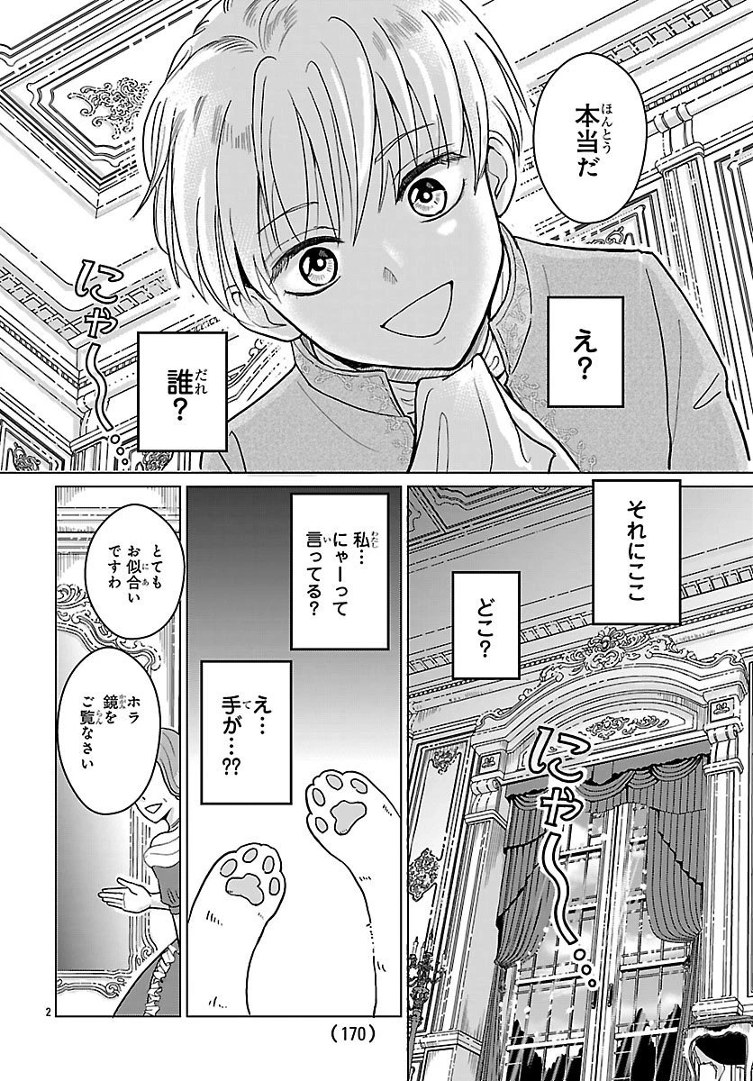 転生した三毛猫は王子と玉座の夢を見る 第1話 - 3