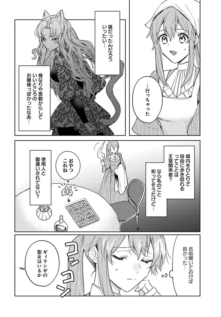 追放聖女は獣人の国で楽しく暮らしています ~自作の薬と美味しいご飯で人質生活も快適です!?~ 第8.1話 - 22