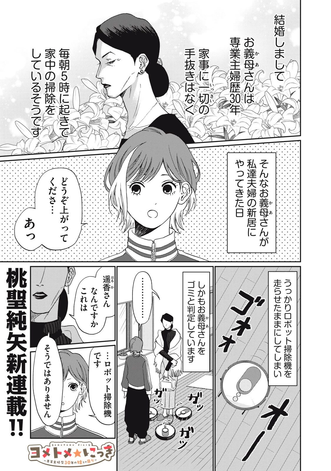 ヨメトメにっき ～専業主婦歴30年の姑との日々～ 第1話 - 1