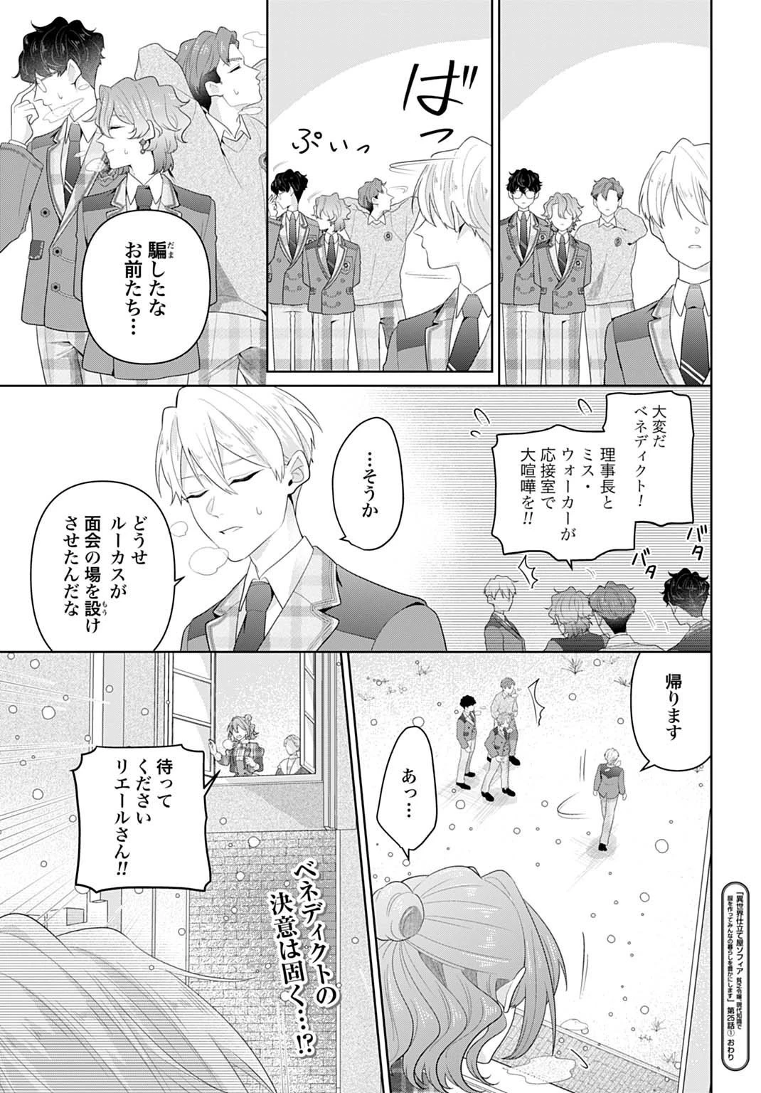 異世界仕立て屋ソフィア 貧乏令嬢、現代知識で服を作ってみんなの暮らしを豊かにします 第25.1話 - 17