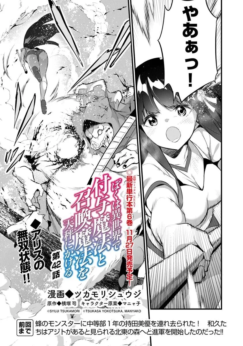 ぼくは異世界で付与魔法と召喚魔法を天秤にかける 第42話 - 1