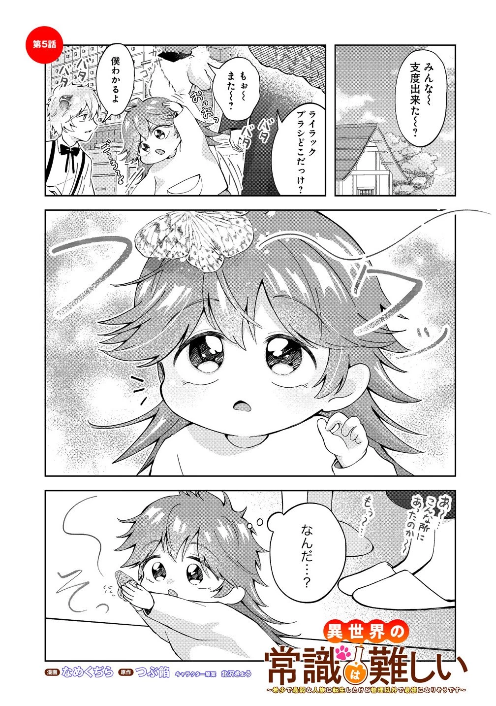 異世界の常識は難しい～希少で最弱な人族に転生したけど物理以外で最強になりそうです～ 第5話 - 1