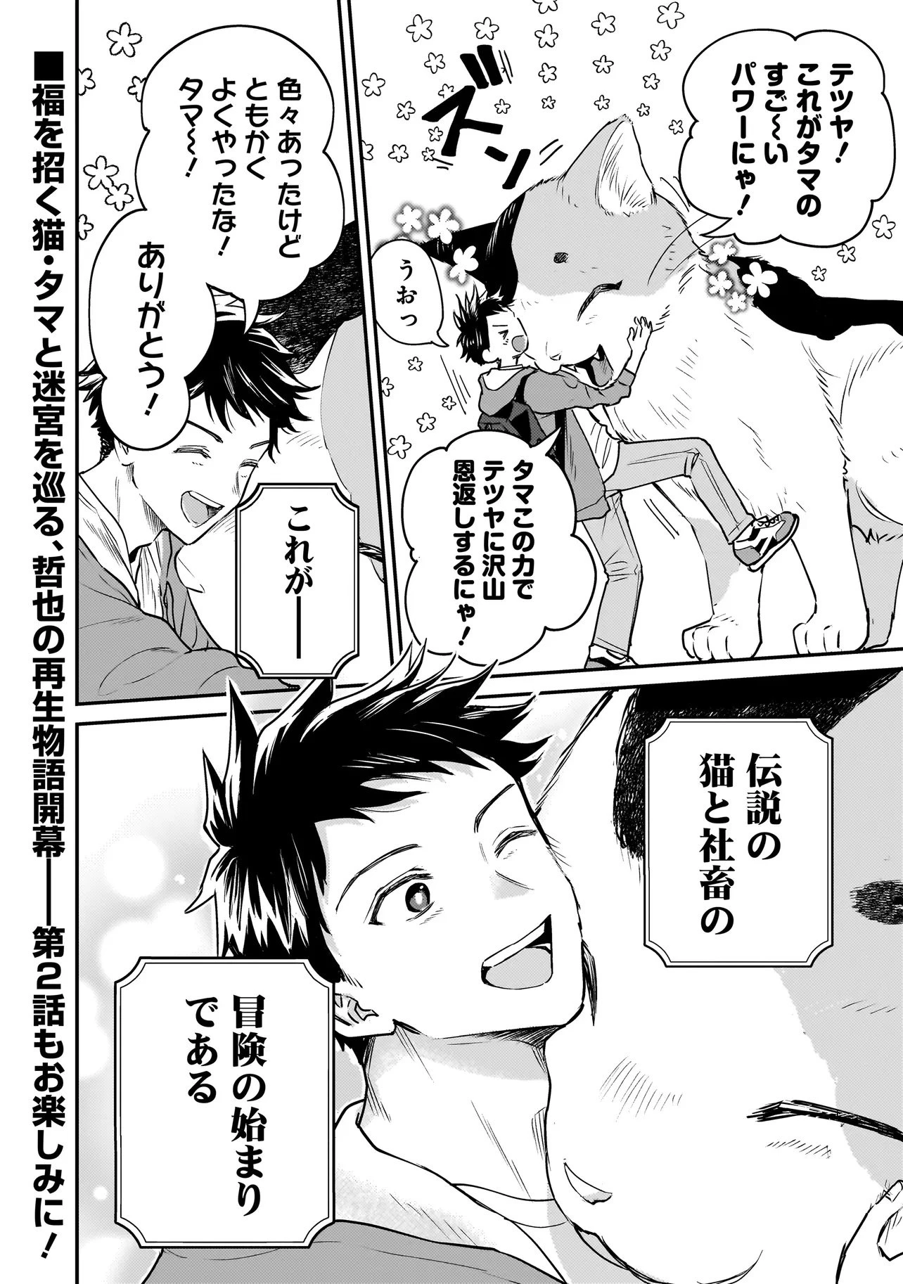 育ちすぎたタマ～うちの飼い猫が世界最強になりました!?～ 第1話 - 56