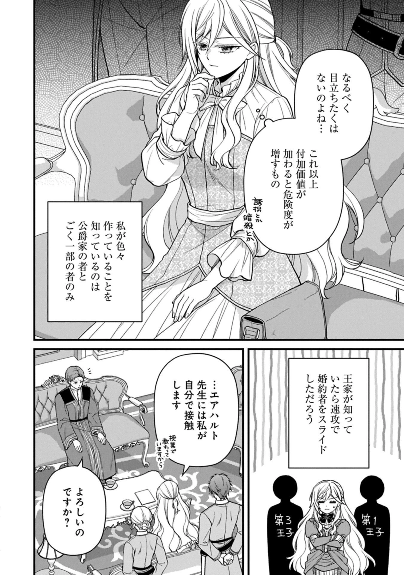 婚約解消のち、お引越し。セイラン・リゼルの気ままで優雅な生活。～才色兼備の転生令嬢は前世チートで自由を満喫します～ 第4.1話 - 16