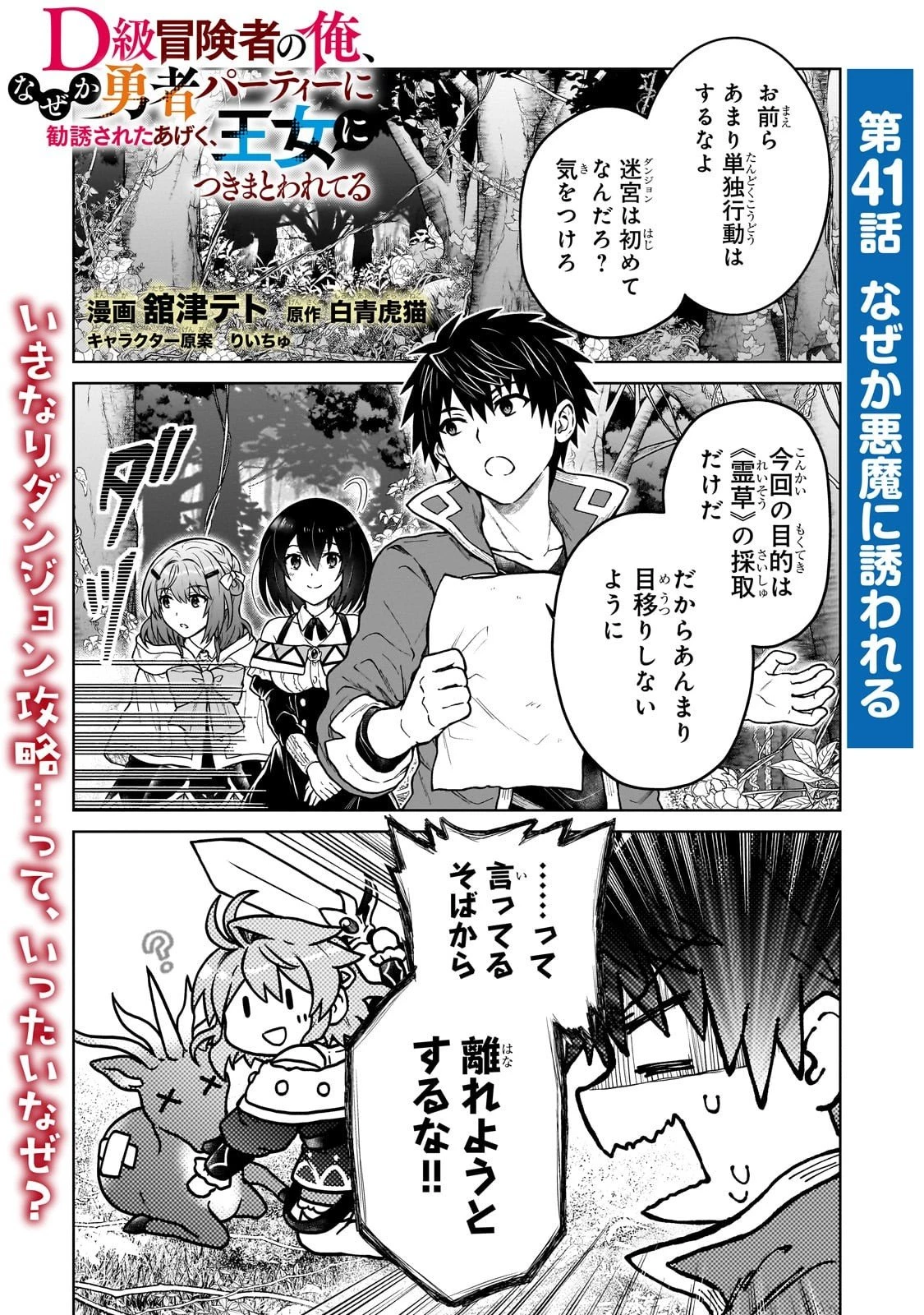 D級冒険者の俺、なぜか勇者パーティーに勧誘されたあげく、王女につきまとわれてる 第41話 - 1