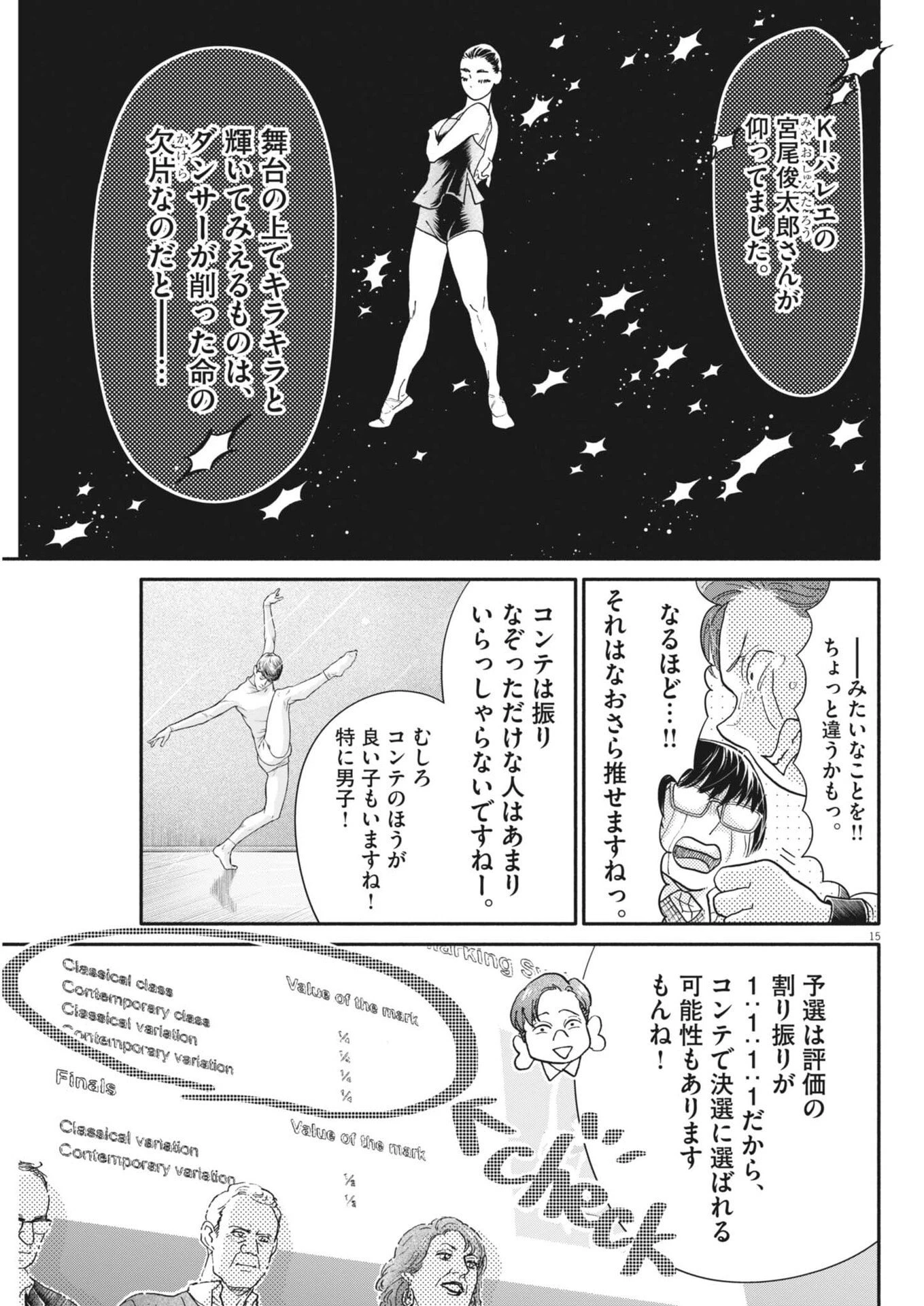 ダンス・ダンス・ダンスール 第263話 - 15