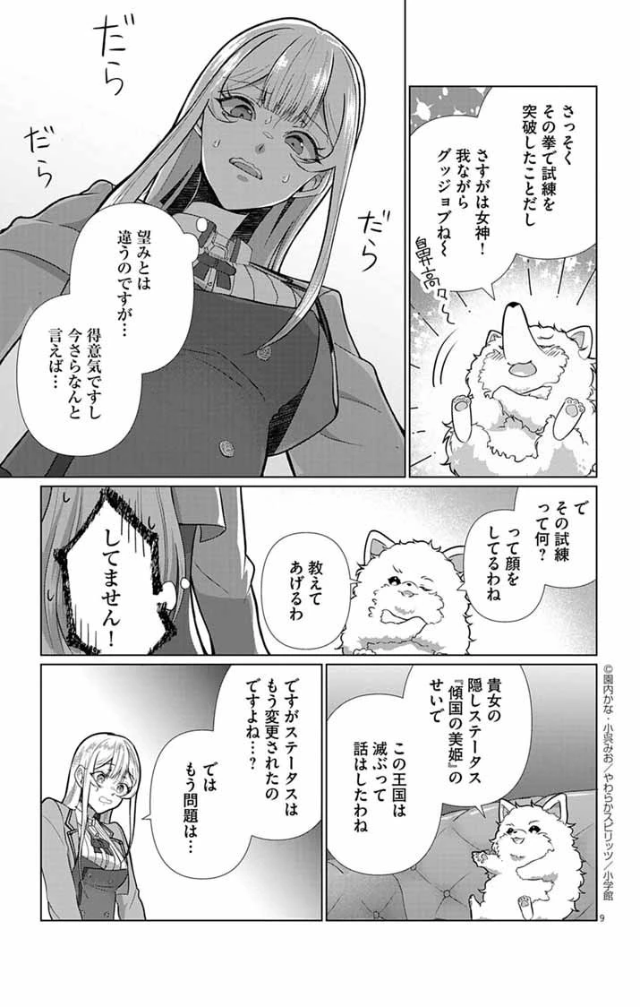 傾国の美姫はステータス変更で素手喧嘩無敗になりました 第2話 - 9