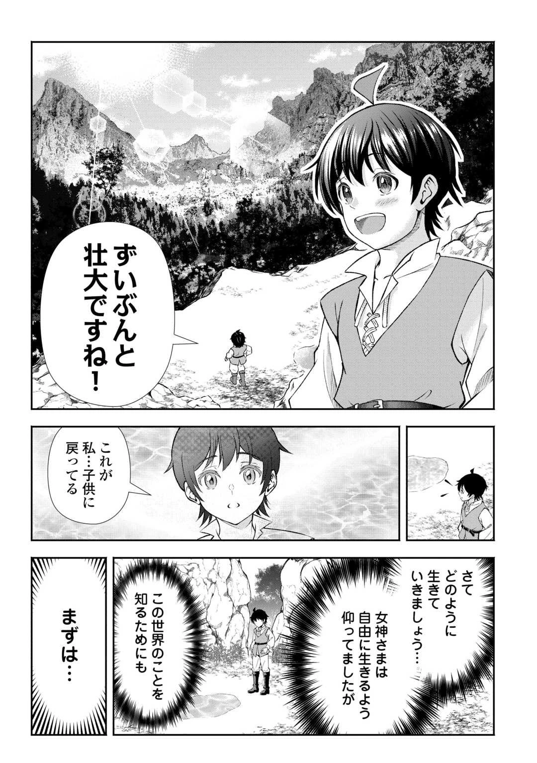 ファンタジーは知らないけれど、何やら規格外みたいです 神から貰ったお詫びギフトは、無限に進化するチートスキルでした 第1話 - 21