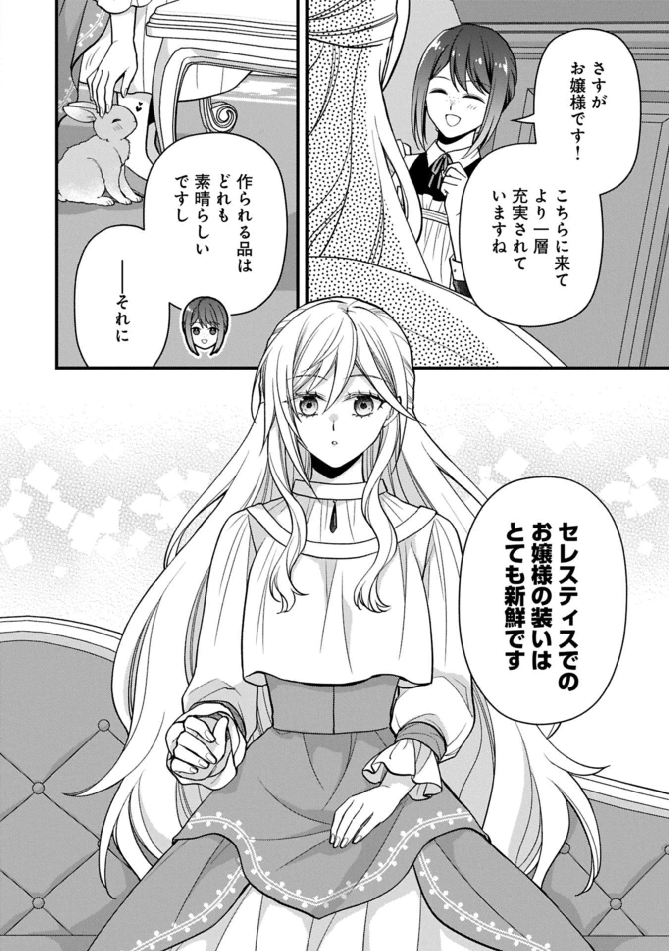 婚約解消のち、お引越し。セイラン・リゼルの気ままで優雅な生活。～才色兼備の転生令嬢は前世チートで自由を満喫します～ 第4.2話 - 10