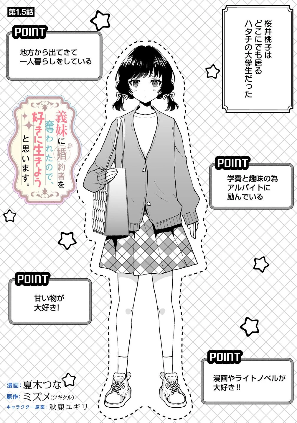 義妹に婚約者を奪われたので、好きに生きようと思います。 第1.5話 - 1