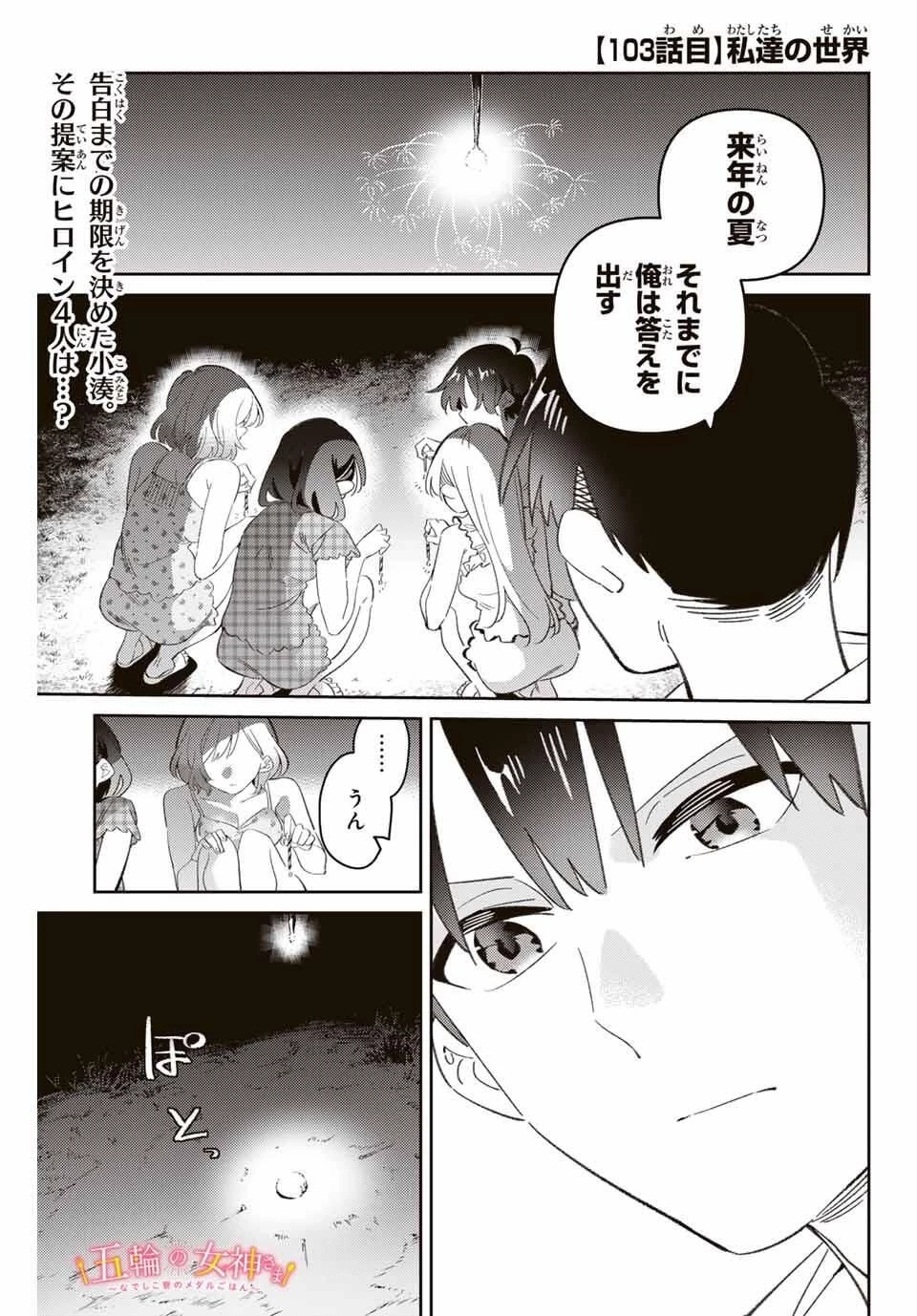 五輪の女神さま 〜なでしこ寮のメダルごはん〜 第113話 - 1