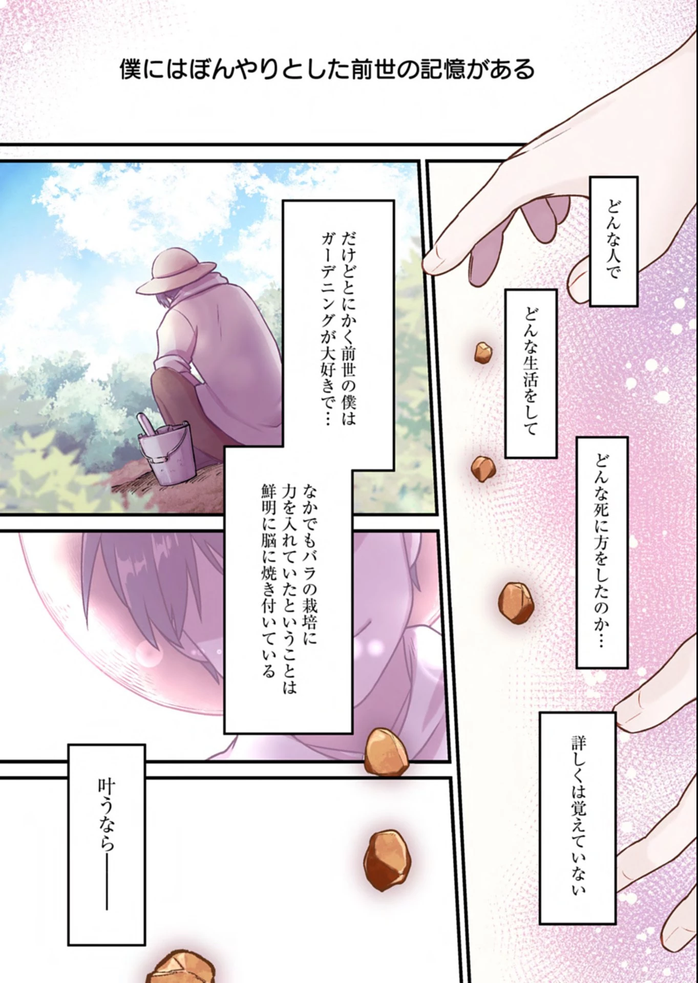 植物魔法で気ままにガーデニング・ライフ 〜ハクと精霊さんたちの植物園〜 第1話 - 1