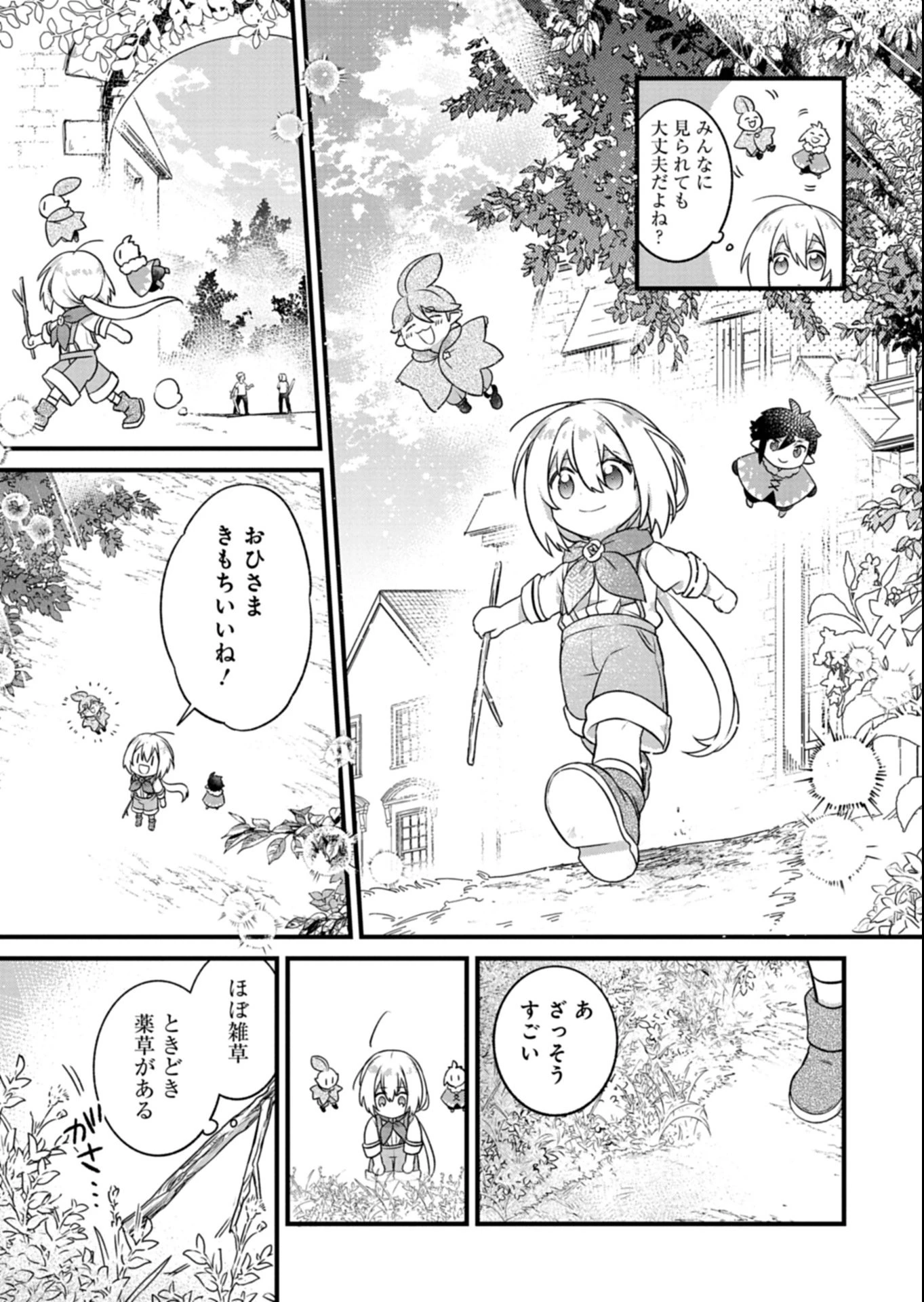 植物魔法で気ままにガーデニング・ライフ 〜ハクと精霊さんたちの植物園〜 第1話 - 35