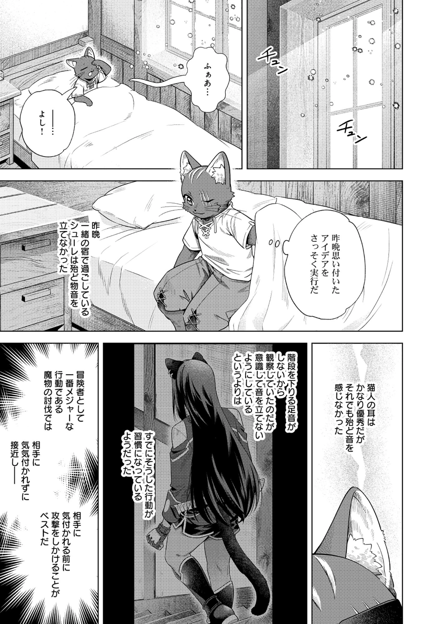 黒猫ニャンゴの冒険リブート レア属性を引き当てたので、気ままな冒険者を目指します 第6.2話 - 4