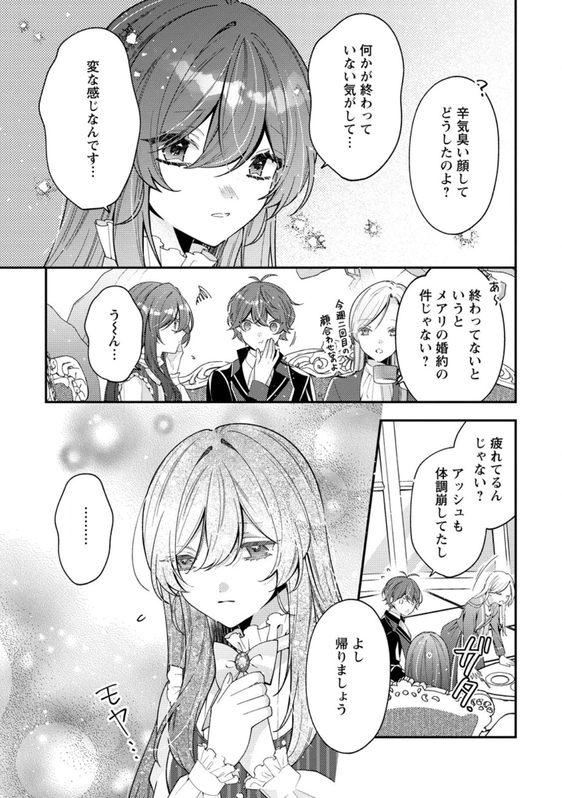 私の婚約者様の毒舌が過ぎる～みんなに塩対応のはずが私は溺愛されています～ 第9.1話 - 9