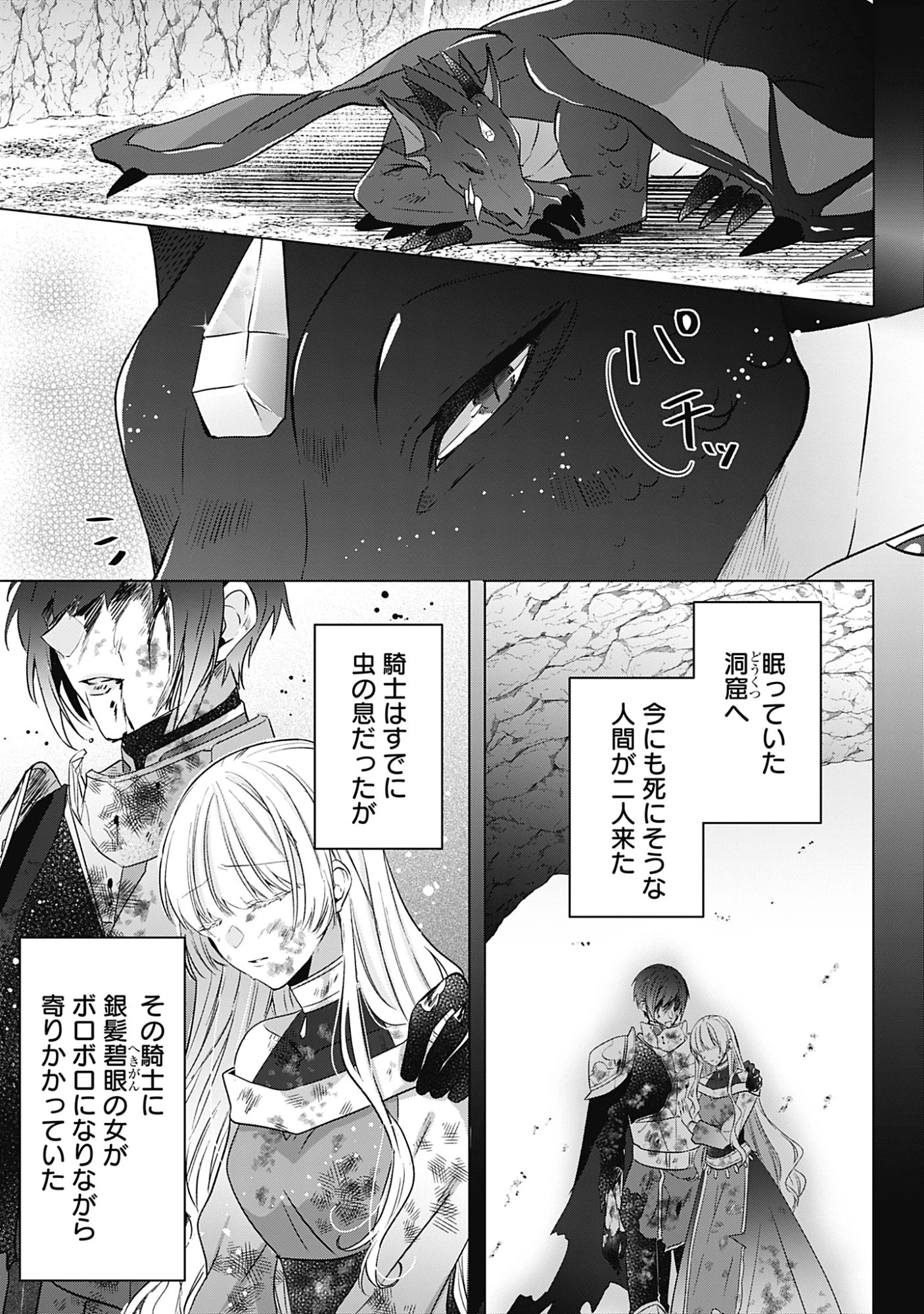 籠のなかの竜聖女 -虐げられた伯爵令嬢は、今日も溺愛されています- 第13話 - 1