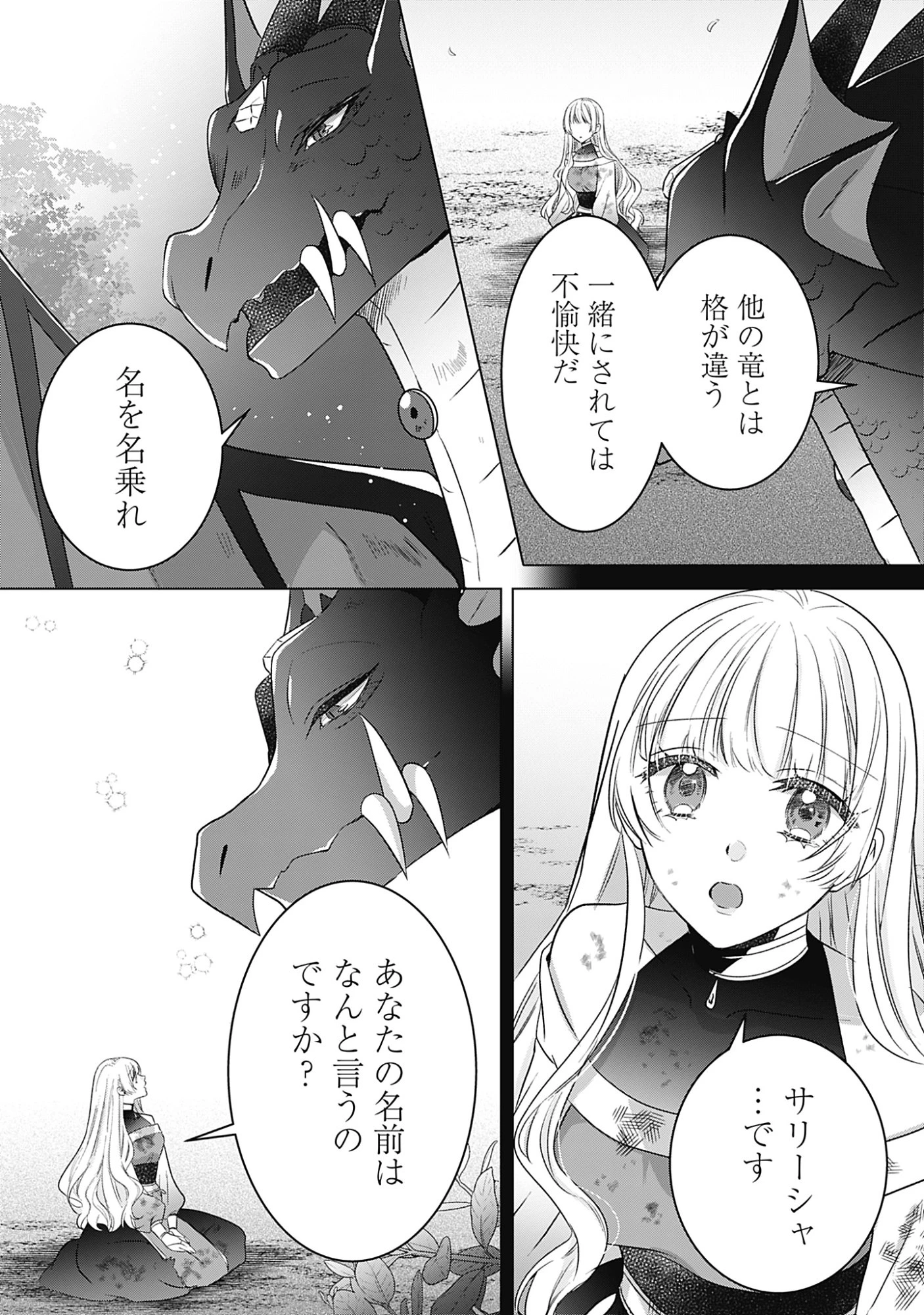 籠のなかの竜聖女 -虐げられた伯爵令嬢は、今日も溺愛されています- 第13話 - 4