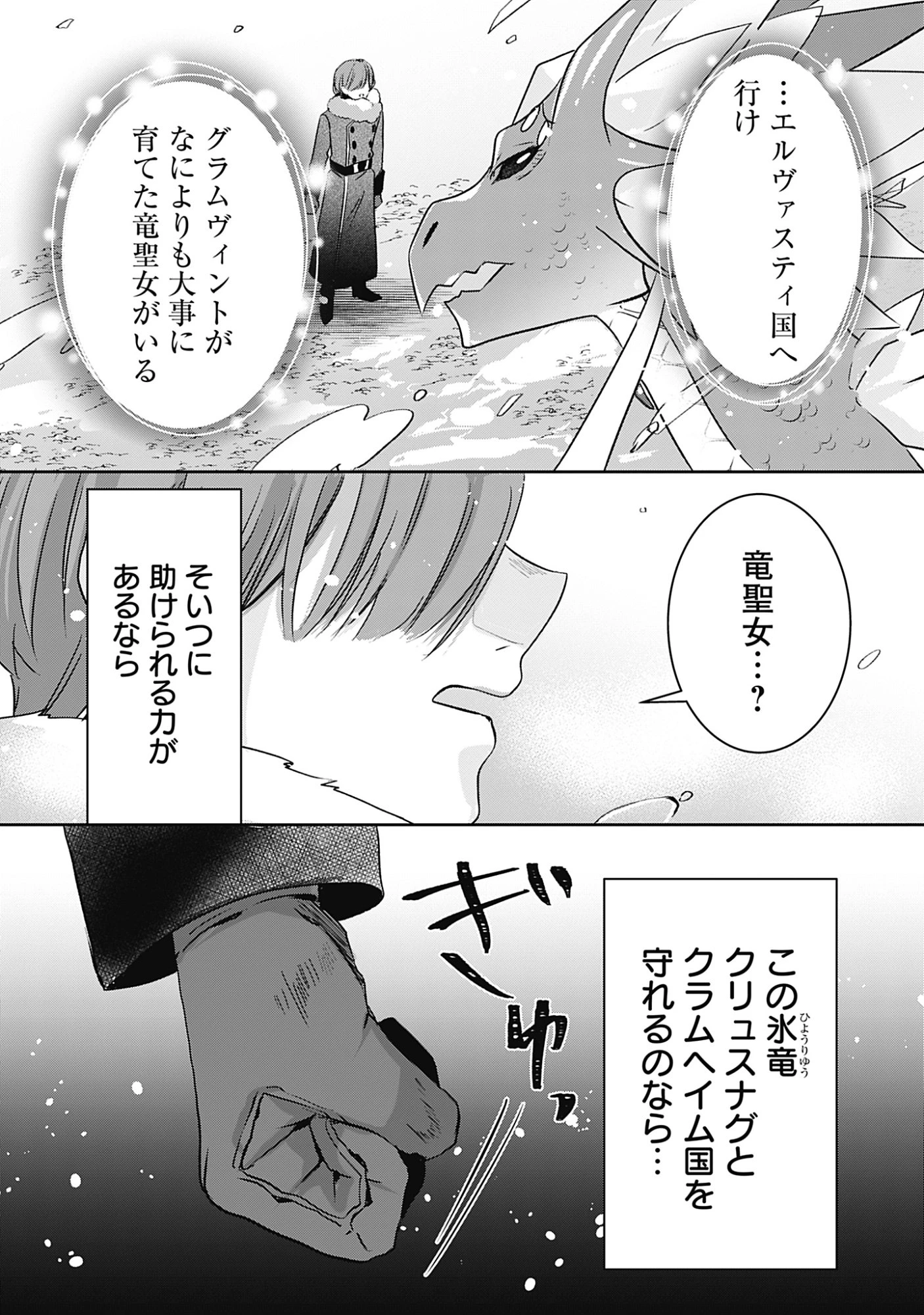 籠のなかの竜聖女 -虐げられた伯爵令嬢は、今日も溺愛されています- 第13話 - 35