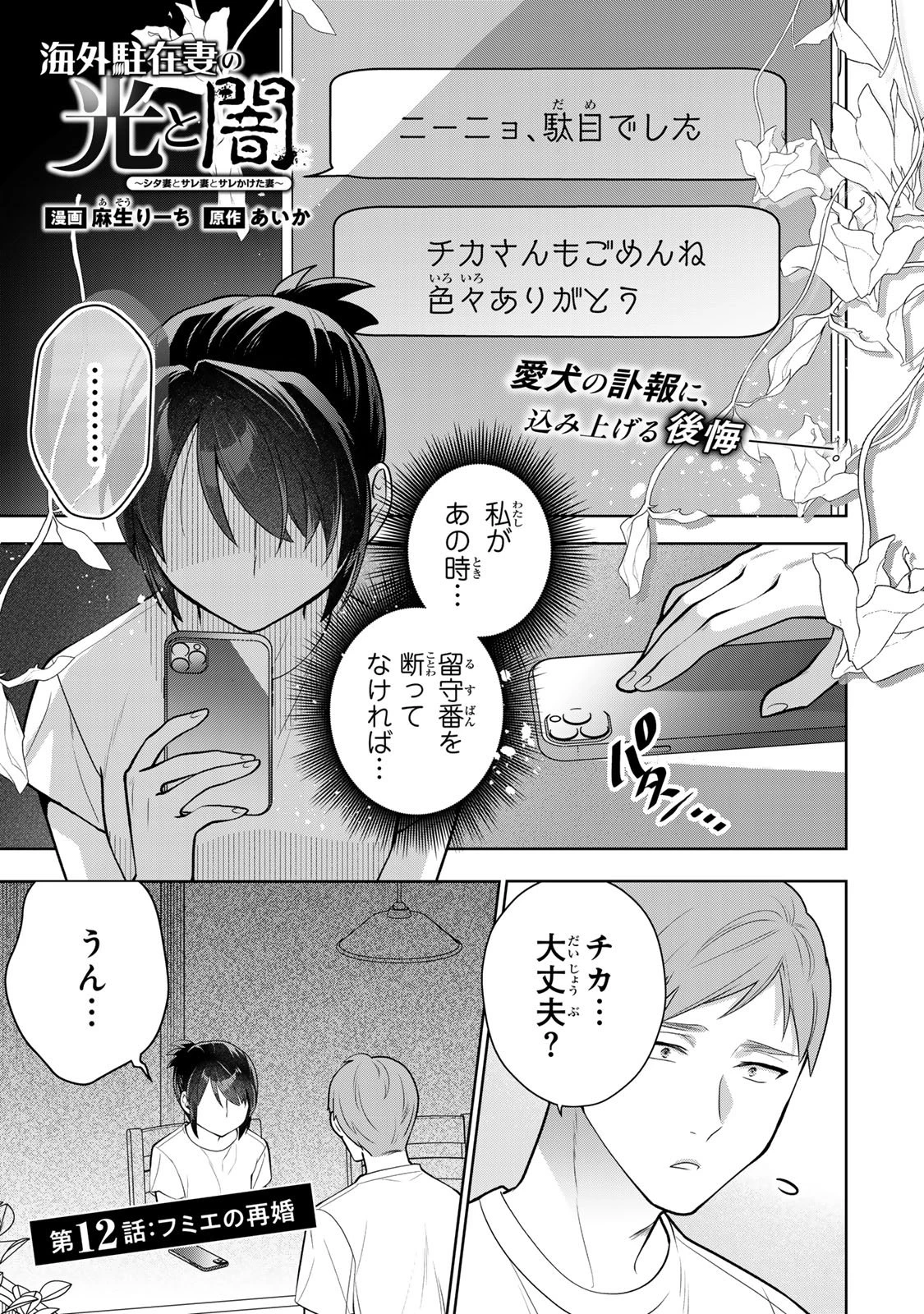 海外駐在妻の光と闇 ~シタ妻とサレ妻とサレかけた妻~ 第12話 - 3