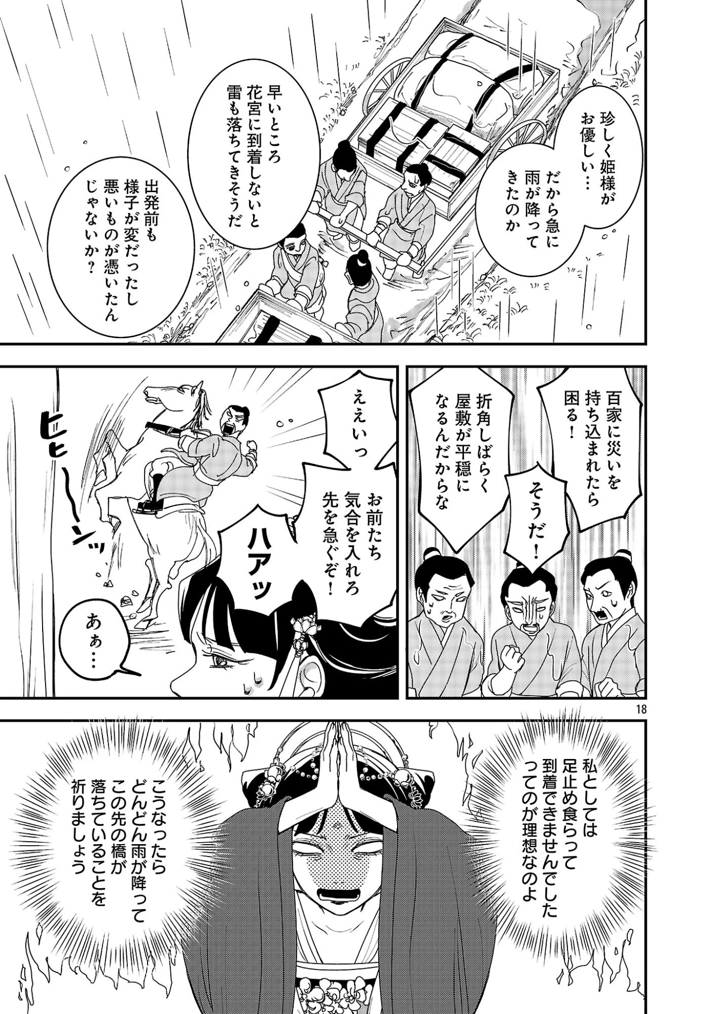 康和国花宮伝～悪役姫に転生したようですが、推し活に忙しいのでお役御免させていただきます～ 第1話 - 23