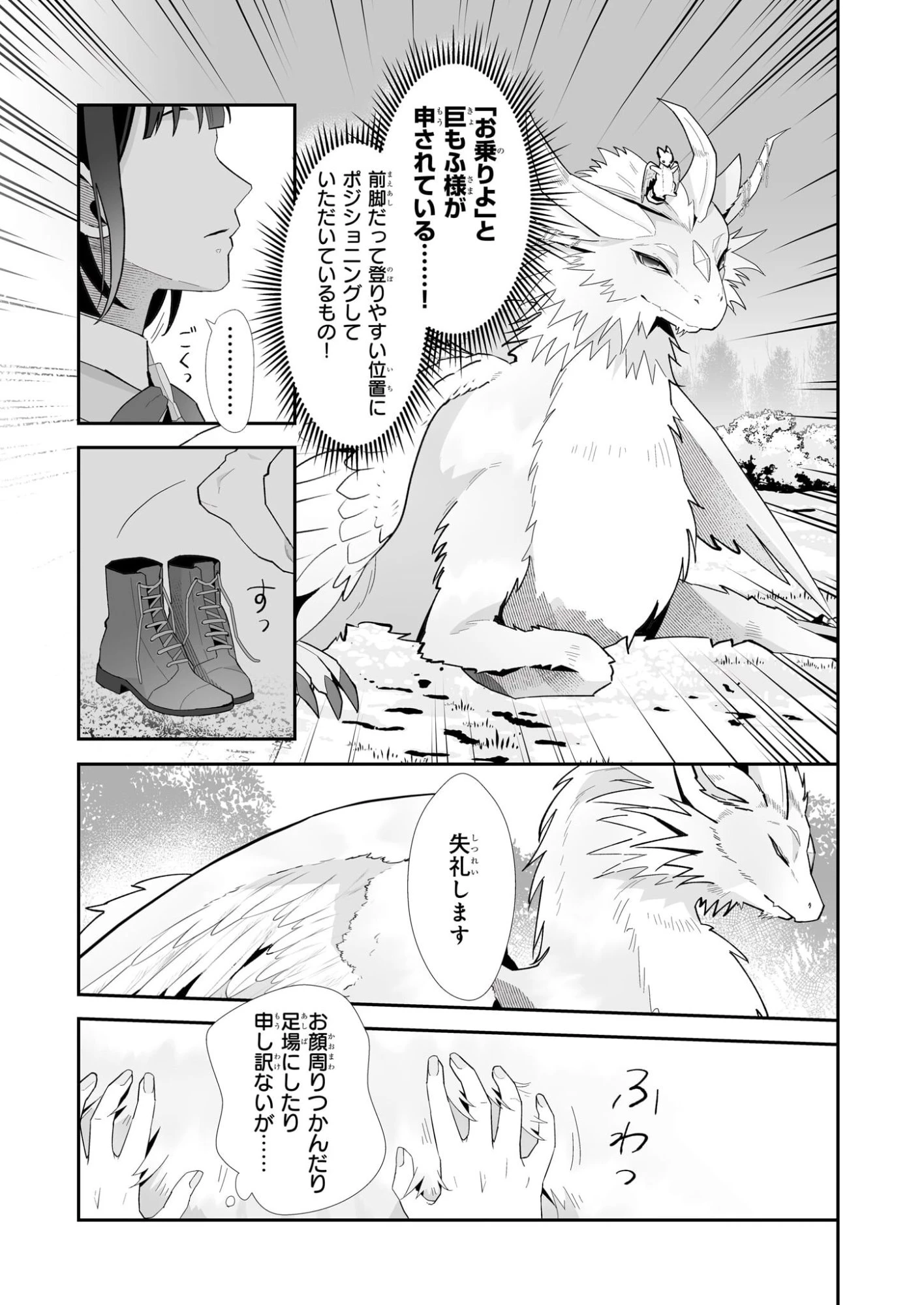 お疲れアラサーは異世界でもふもふドラゴンと騎士の世話をしています 第7.2話 - 6