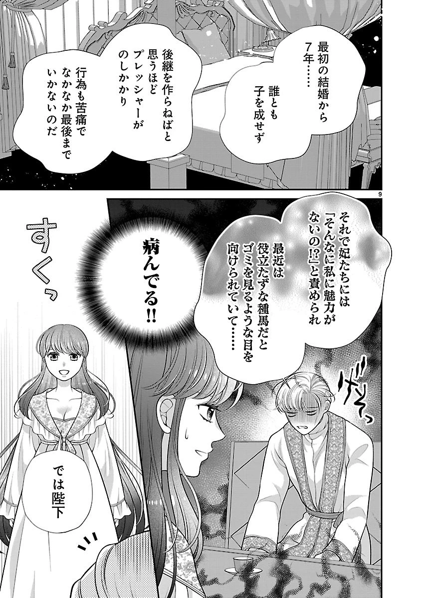 側妃になったけど、別に愛さなくていいですよ?～他力本願な妃はぐーたらライフを送りたい～ 第1話 - 9