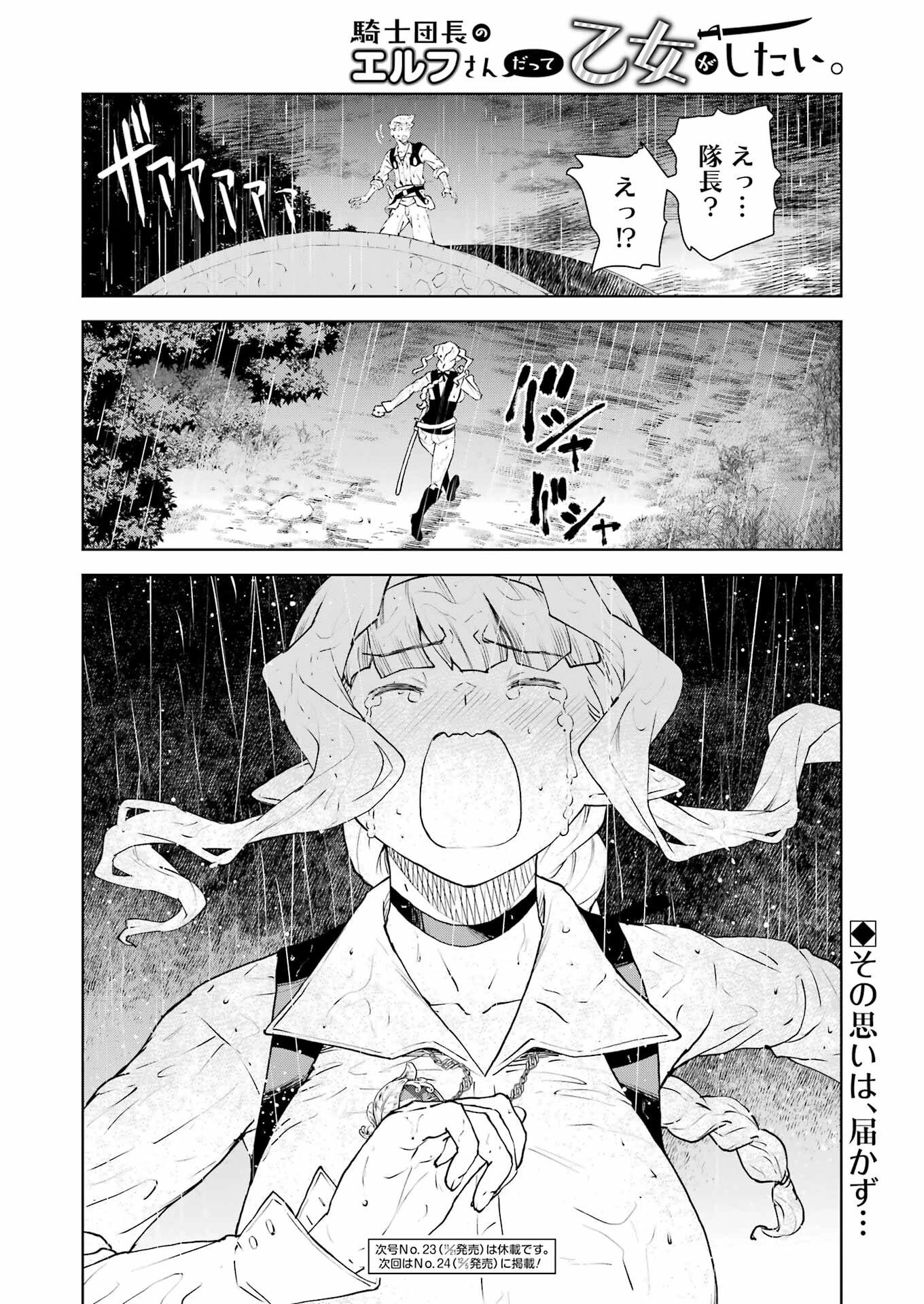 騎士団長のエルフさんだって乙女がしたい。 第48話 - 16