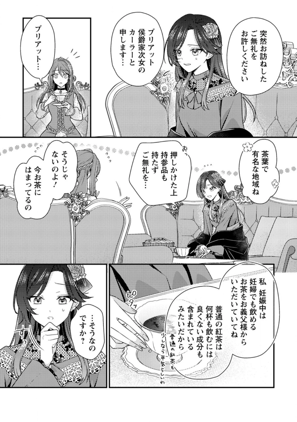 ヒロインが来る前に妊娠しました～詰んだはずの悪役令嬢ですが、どうやら違うようです～ 第12.1話 - 5