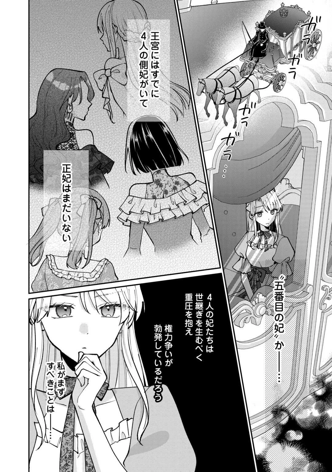 お飾りの側妃ですね?わかりました。どうぞ私のことは放っといてください! 第1話 - 22