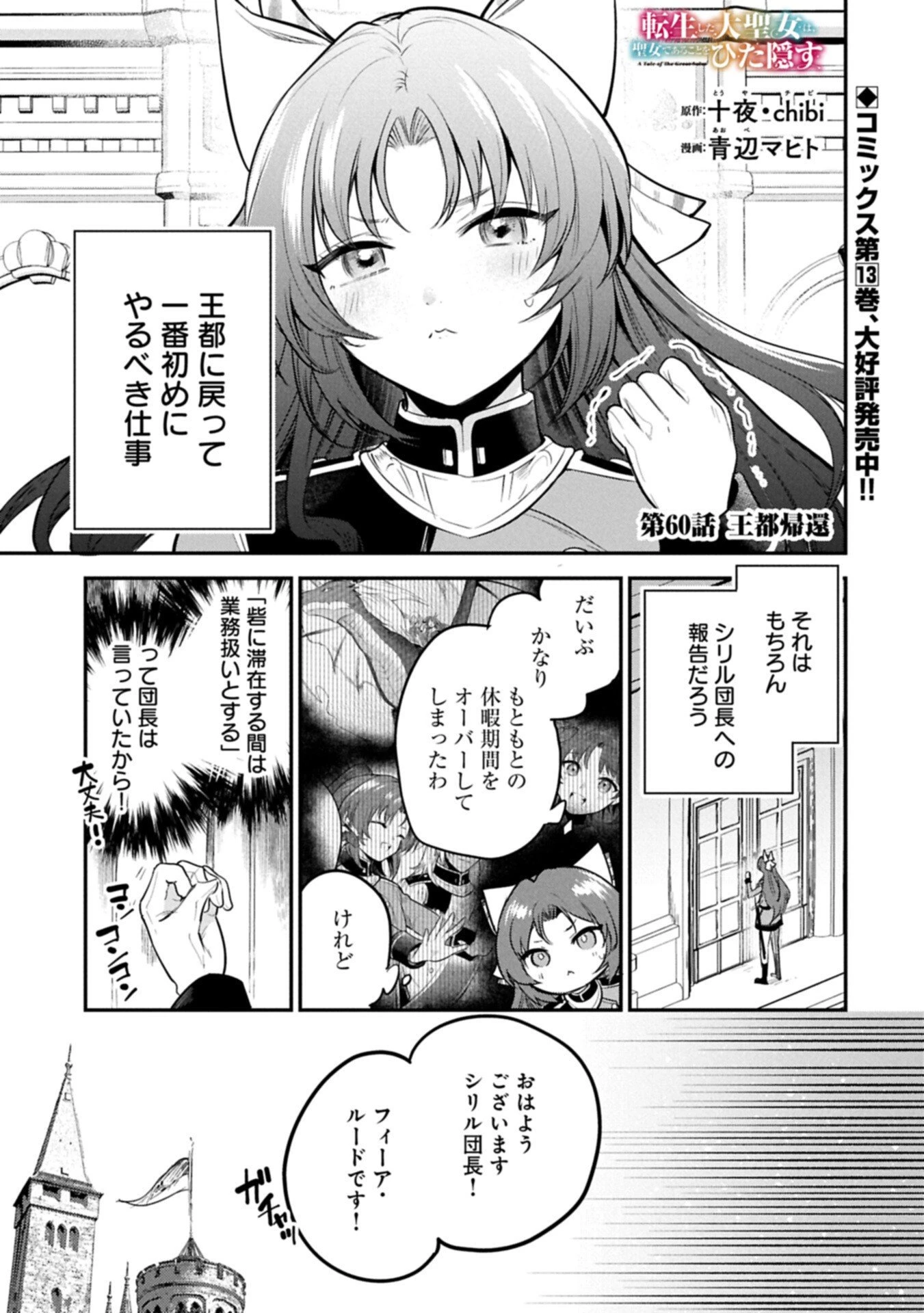 転生した大聖女は、聖女であることをひた隠す 第60話 - 1
