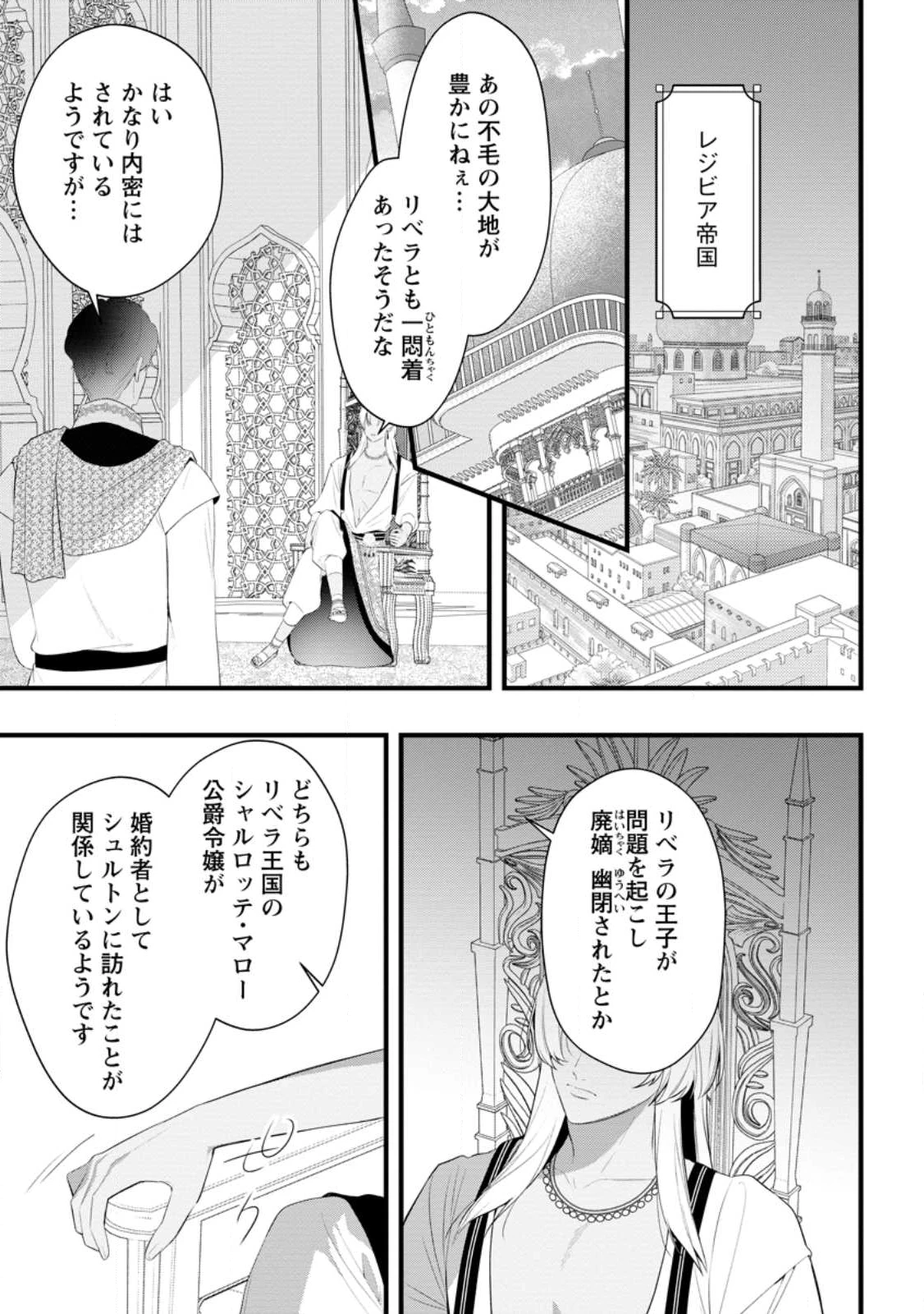 感情が天候に反映される特殊能力持ち令嬢は婚約解消されたので不毛の大地へ嫁ぎたい 第15.3話 - 5