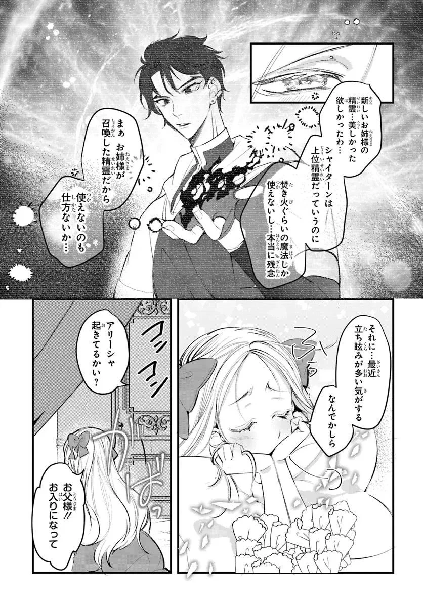 精霊に「お前は主人にふさわしくない、契約破棄してくれ!」と言われたので、欲しがっている妹に譲ります 第3.2話 - 2