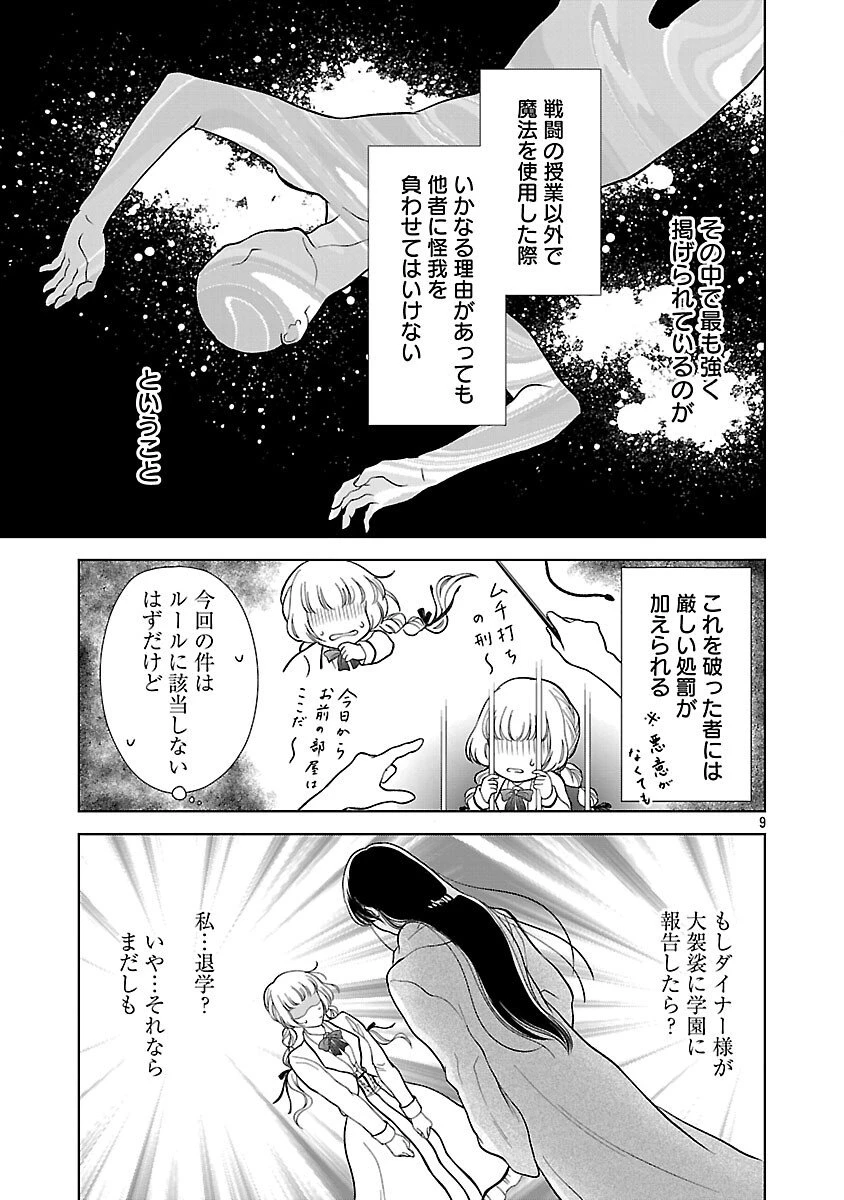 乙女ゲームのヒロインに転生したのに、既に悪役令嬢がちやほやされていた〜恋愛は諦めて魔法を極めます！〜 第2話 - 11