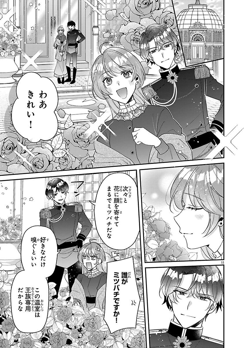 俺様王太子に拾われた崖っぷち令嬢、お飾り側妃になる…はずが溺愛されています!? 第14.1話 - 11