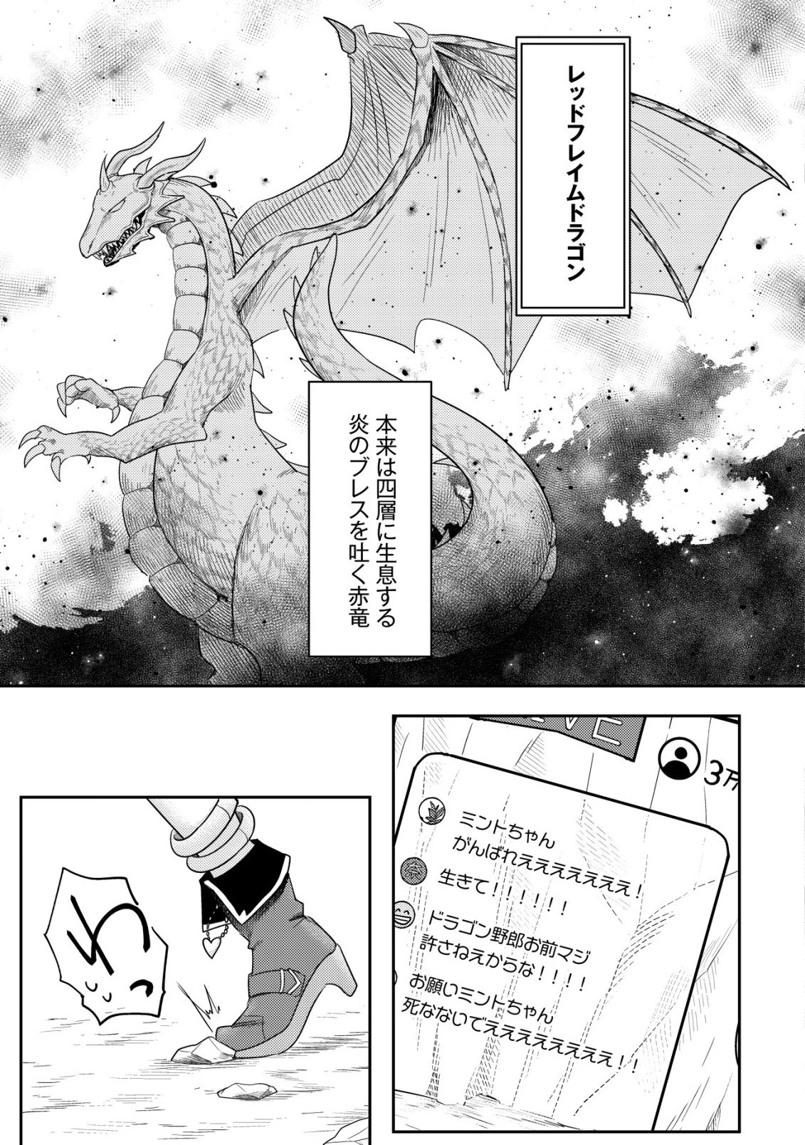 【悲報】コミュ力0オタク少女、ドラゴンをワンパンで沈めて有名配信者を助けたら不本意バズが止まらない 第1話 - 28