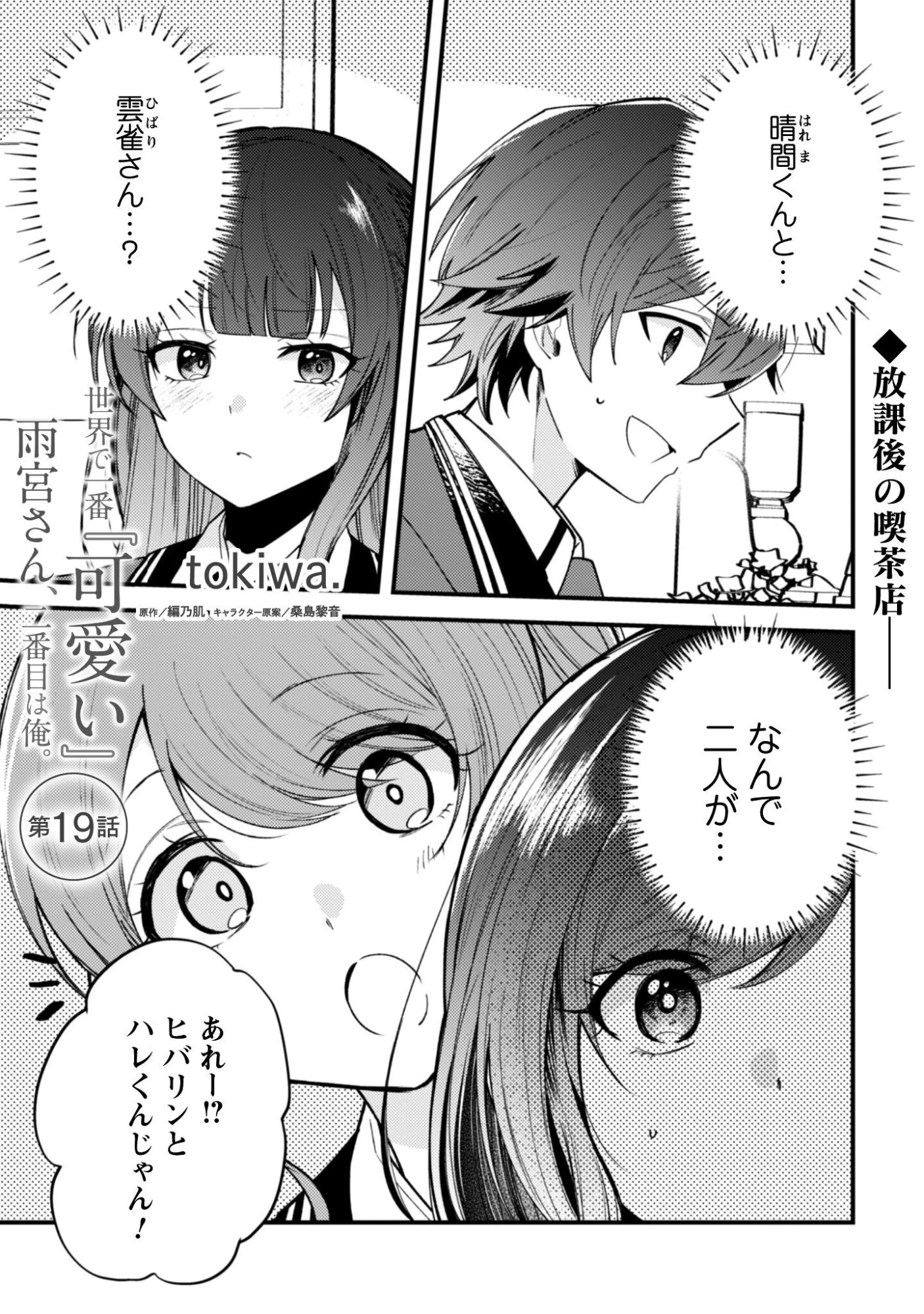 世界で一番『可愛い』雨宮さん、二番目は俺。 第19話 - 2