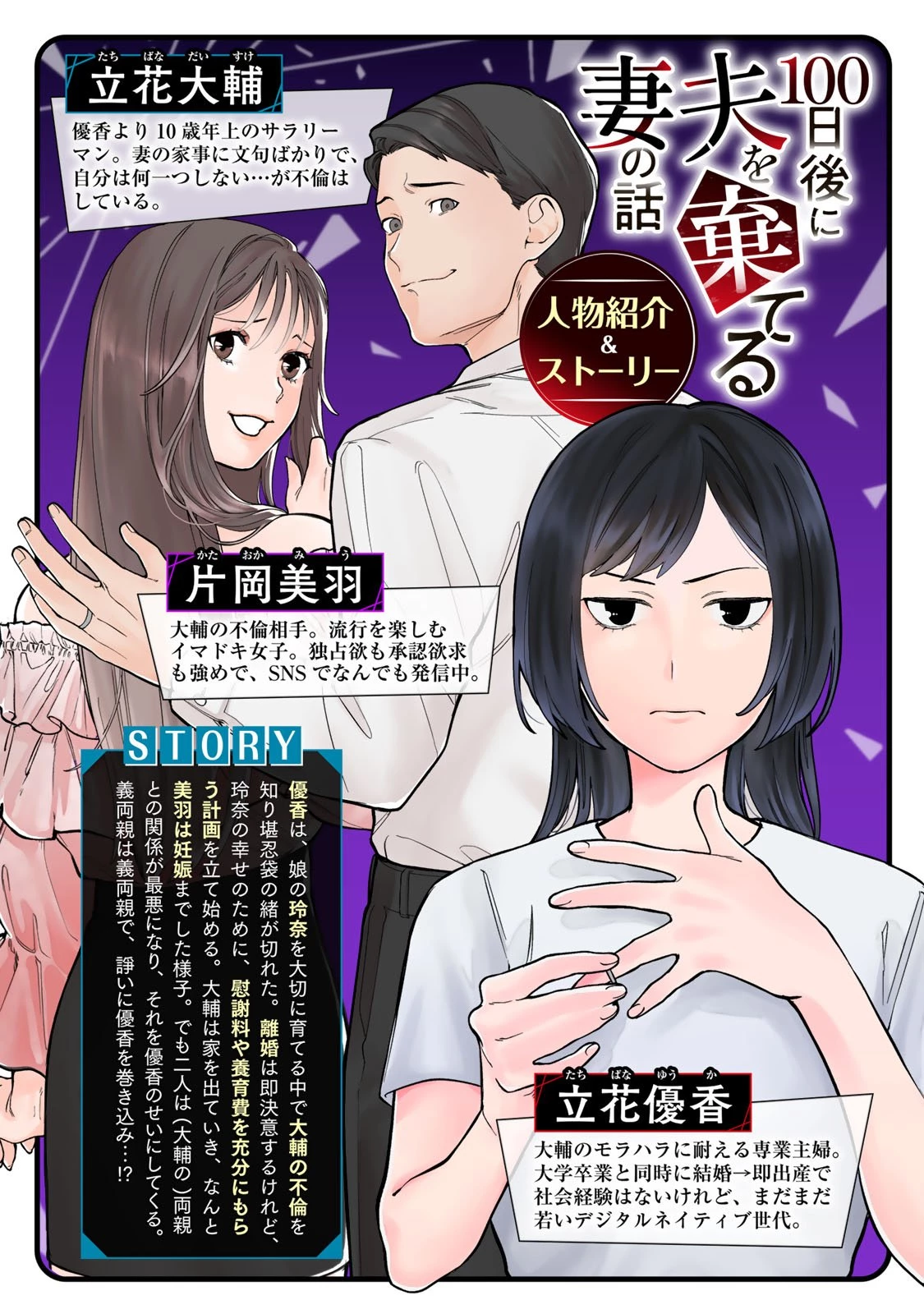 100日後に夫を棄てる妻の話 第9話 - 3