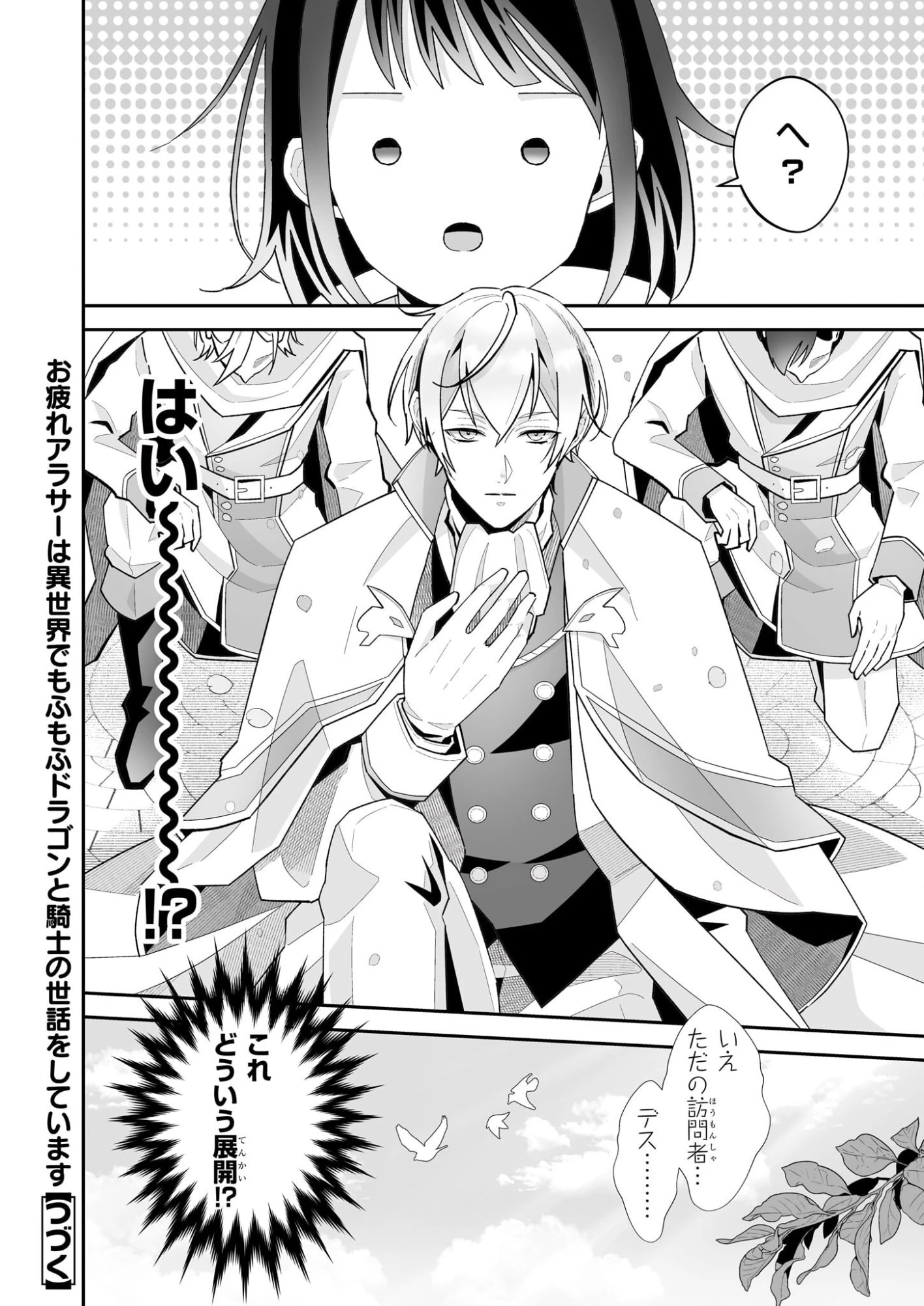 お疲れアラサーは異世界でもふもふドラゴンと騎士の世話をしています 第8話 - 20