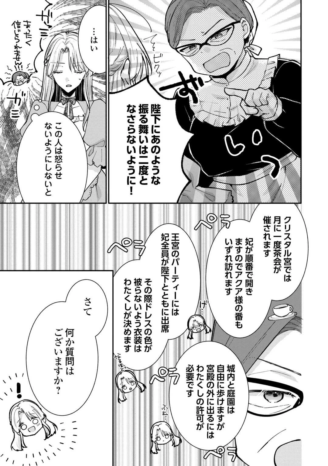 お飾りの側妃ですね?わかりました。どうぞ私のことは放っといてください! 第2話 - 7