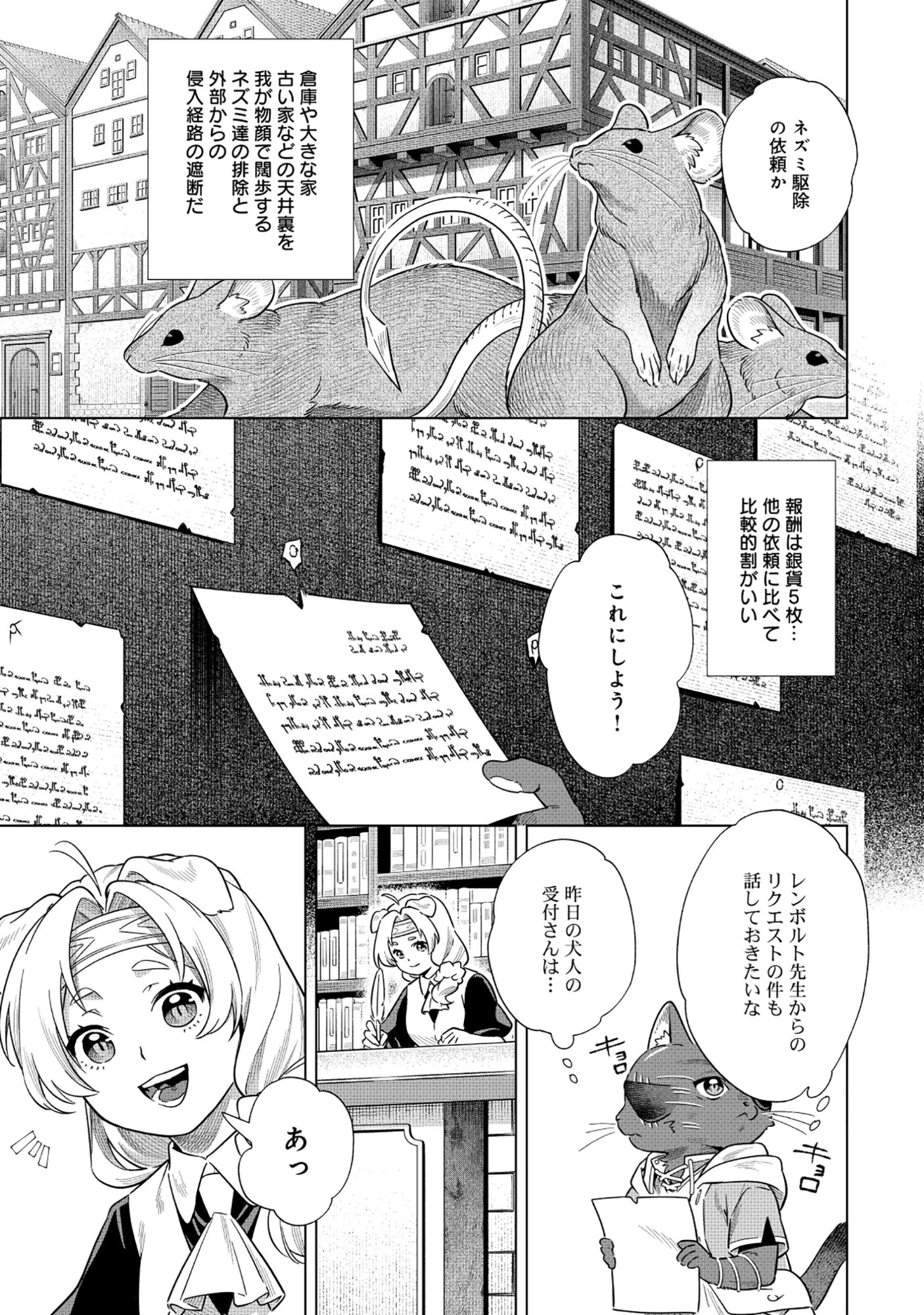 黒猫ニャンゴの冒険リブート レア属性を引き当てたので、気ままな冒険者を目指します 第7.1話 - 9