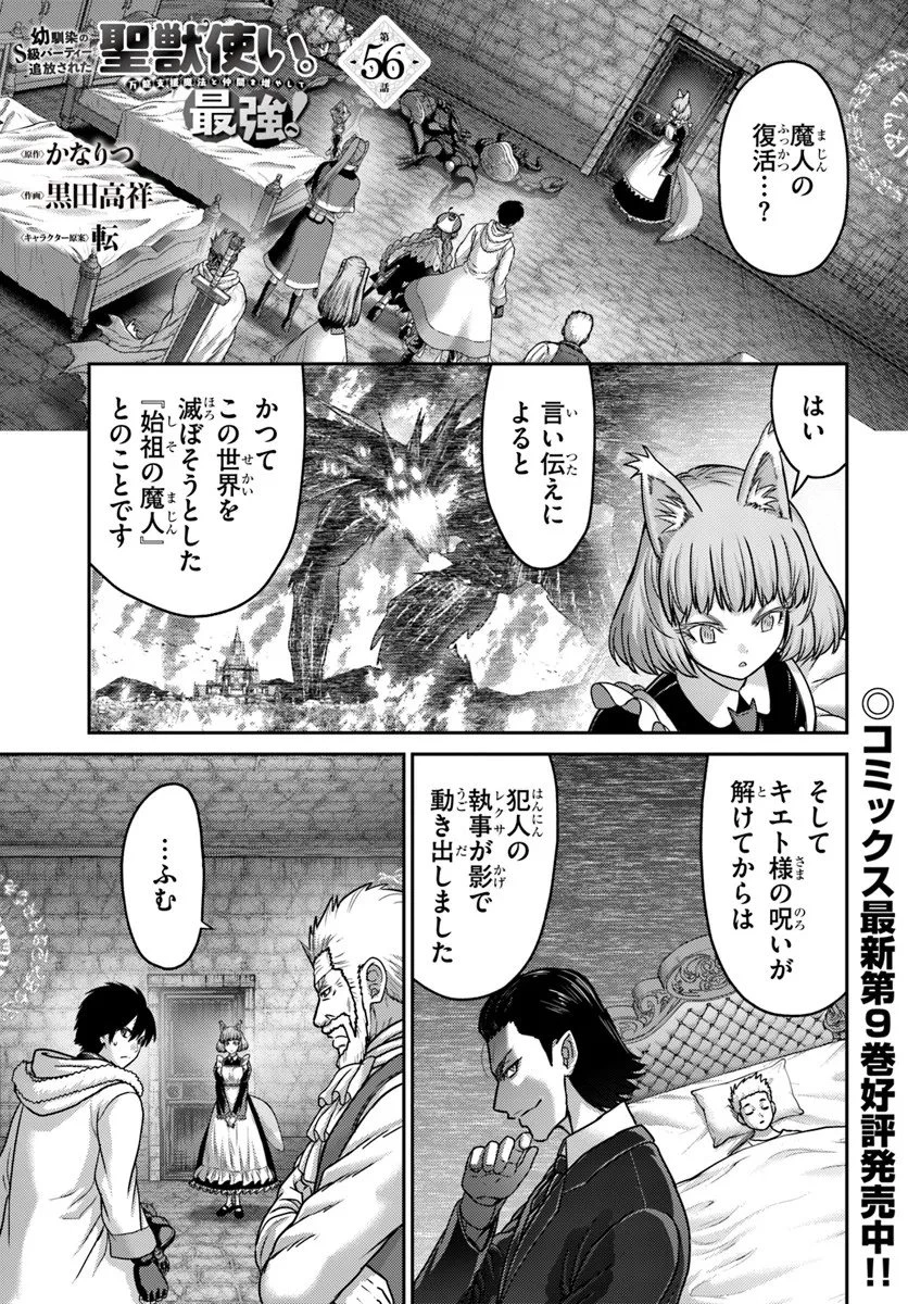 幼馴染のS級パーティーから追放された聖獣使い。万能支援魔法と仲間を増やして最強へ! 第56.1話 - 1