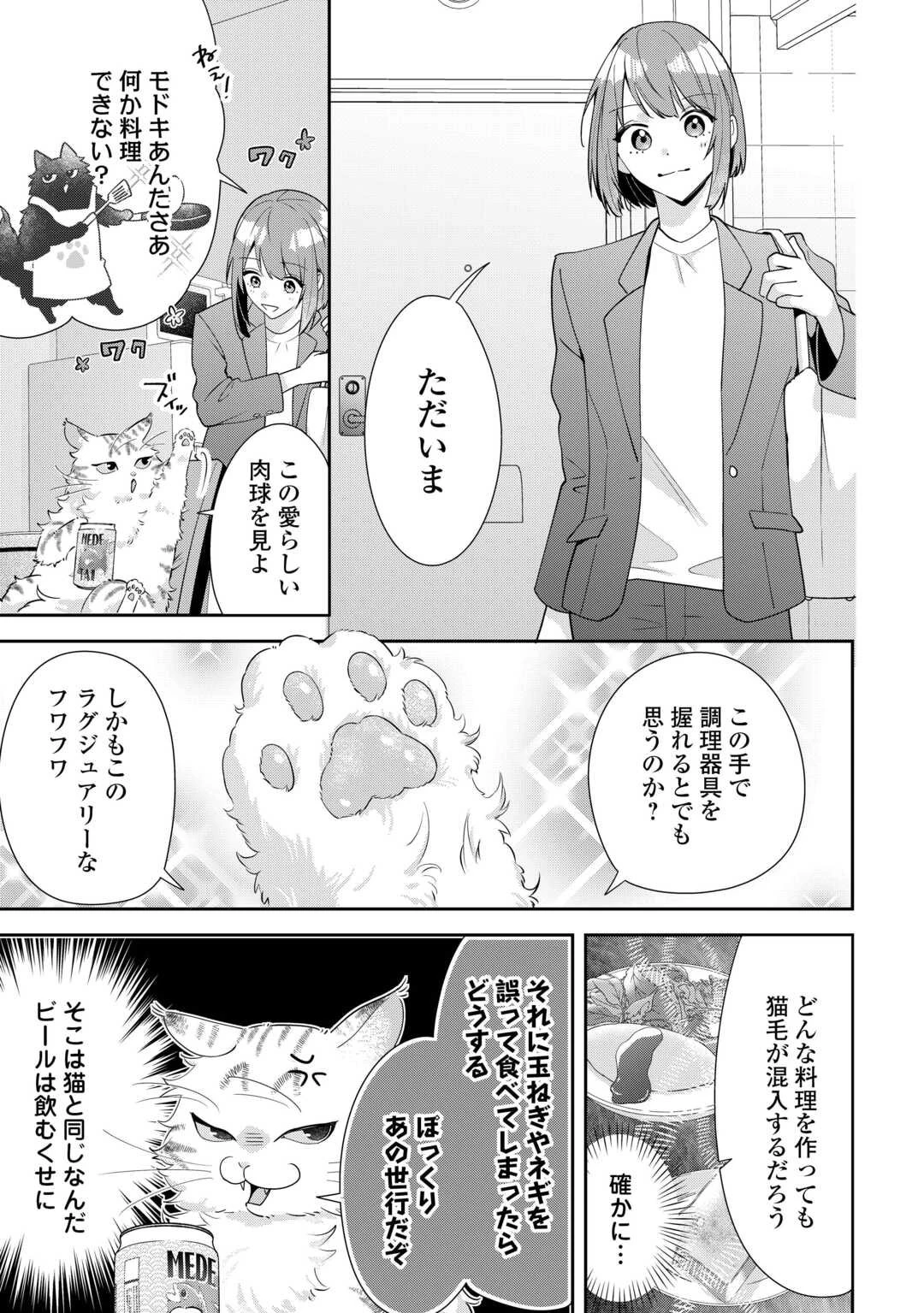 拾ったのが本当に猫かは疑わしい 第1話 - 25