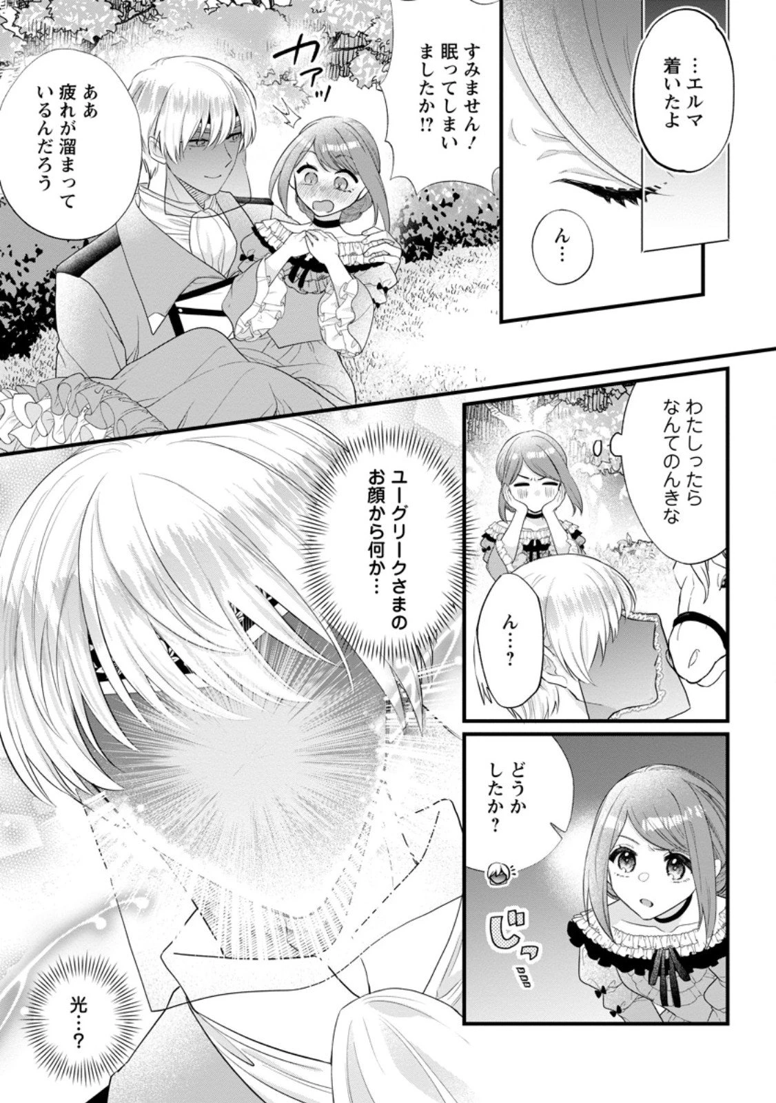 家族に役立たずと言われ続けたわたしが、魔性の公爵騎士様の最愛になるまで 第32.1話 - 7
