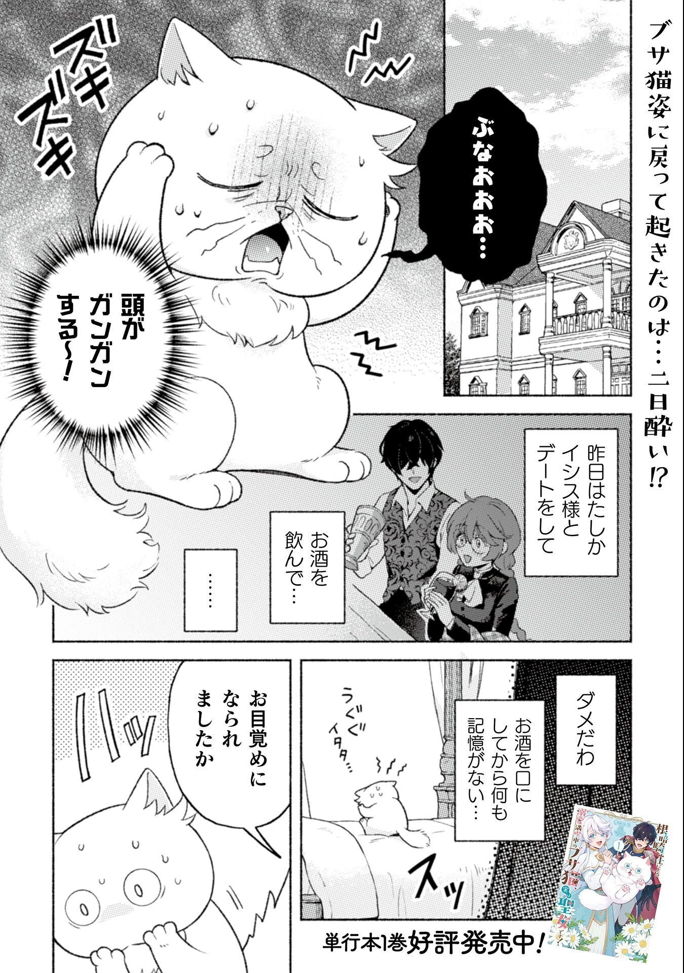 根暗騎士による溺愛満喫中のブサ猫、実は聖女です! 第9話 - 3