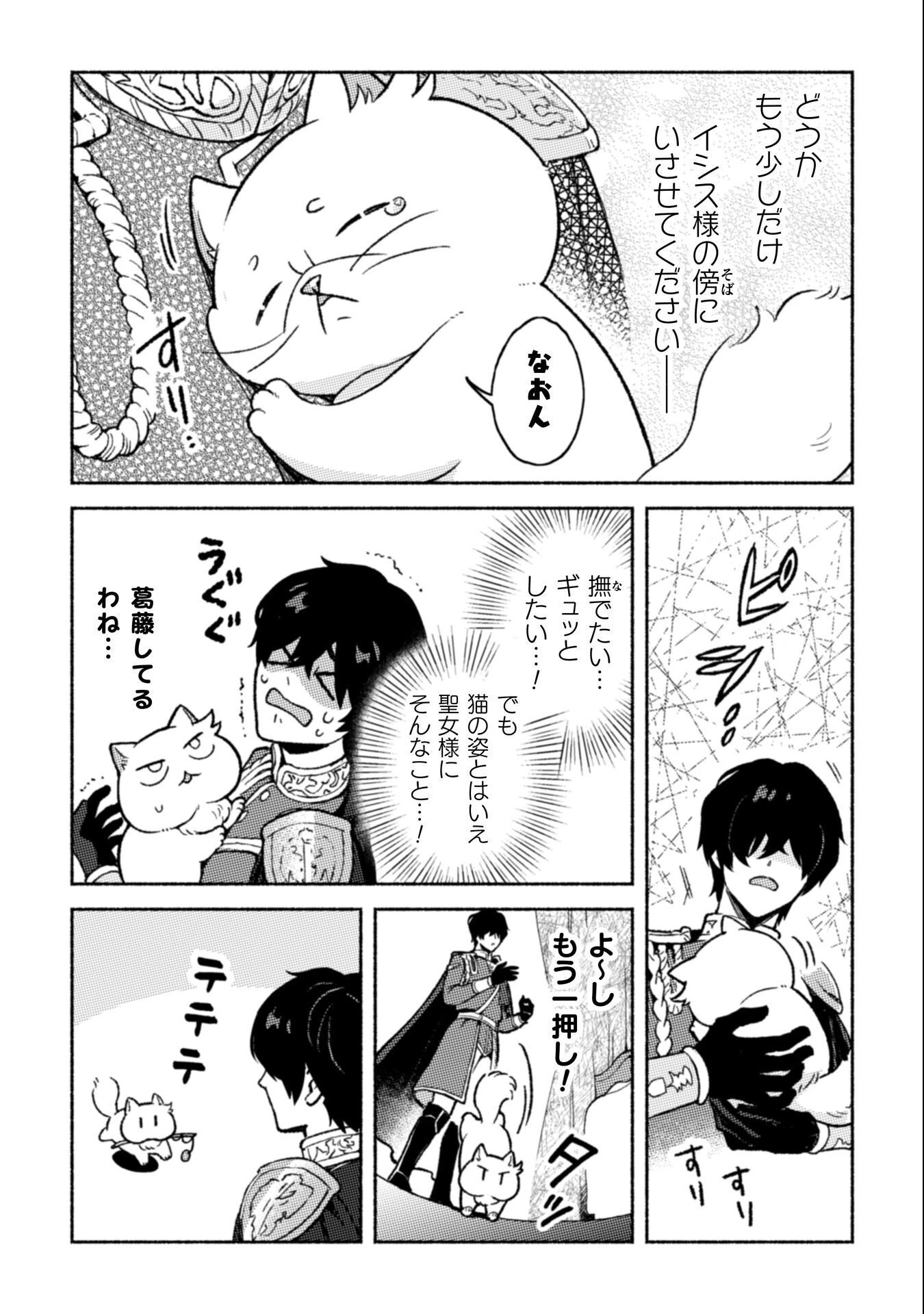 根暗騎士による溺愛満喫中のブサ猫、実は聖女です! 第9話 - 9