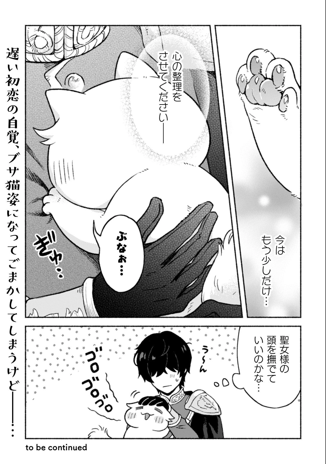 根暗騎士による溺愛満喫中のブサ猫、実は聖女です! 第9話 - 36